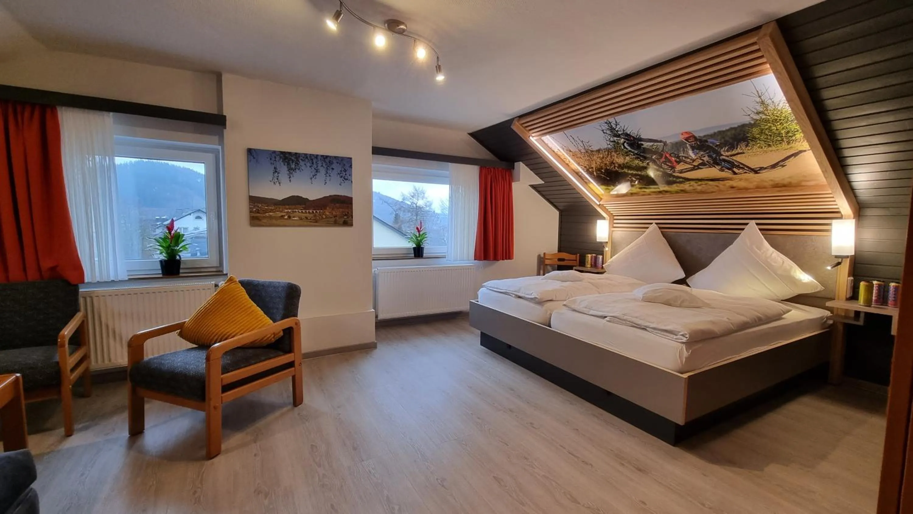 Bedroom, Bed in Hotel Magdalenenhof inklusive MeineCardPlus