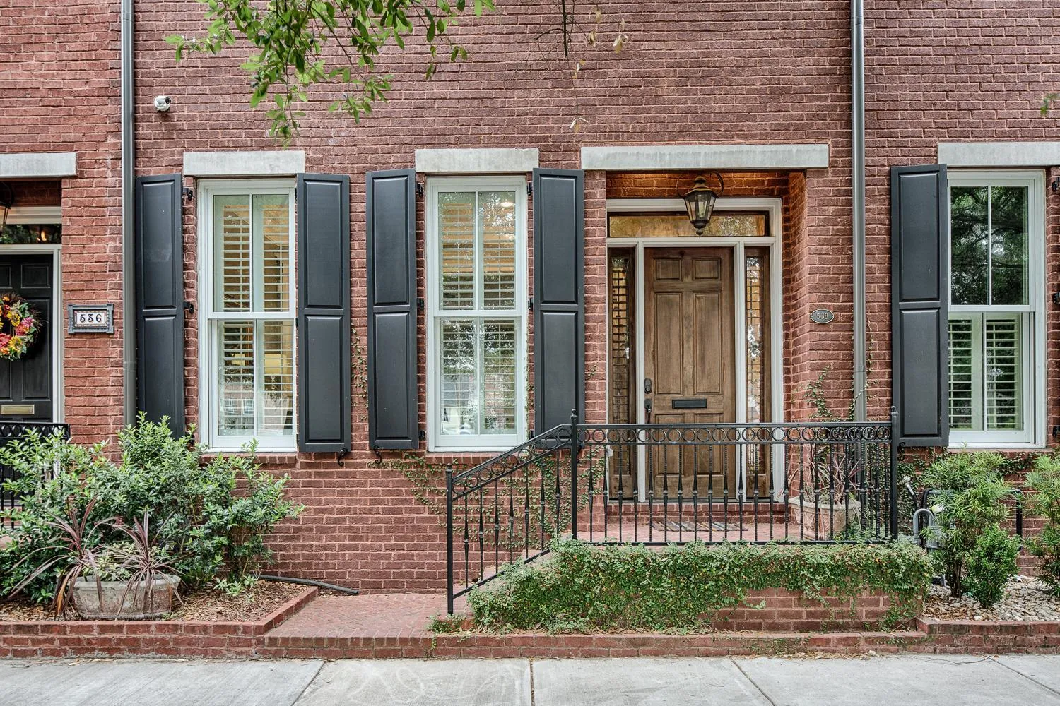 Facade/entrance in Liberty Street Redbrick Town and Carriage House