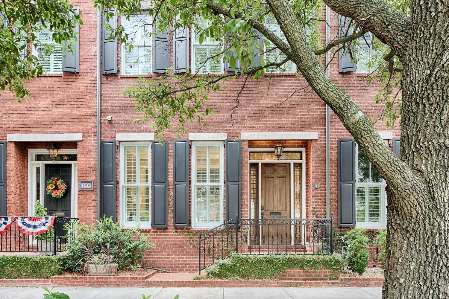 Property building in Liberty Street Redbrick Town and Carriage House
