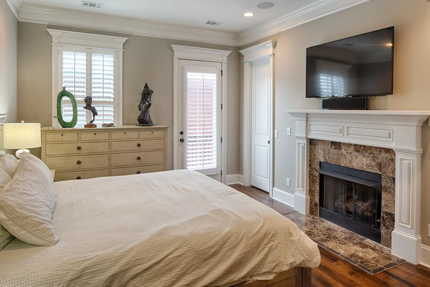 Bed in Liberty Street Redbrick Town and Carriage House