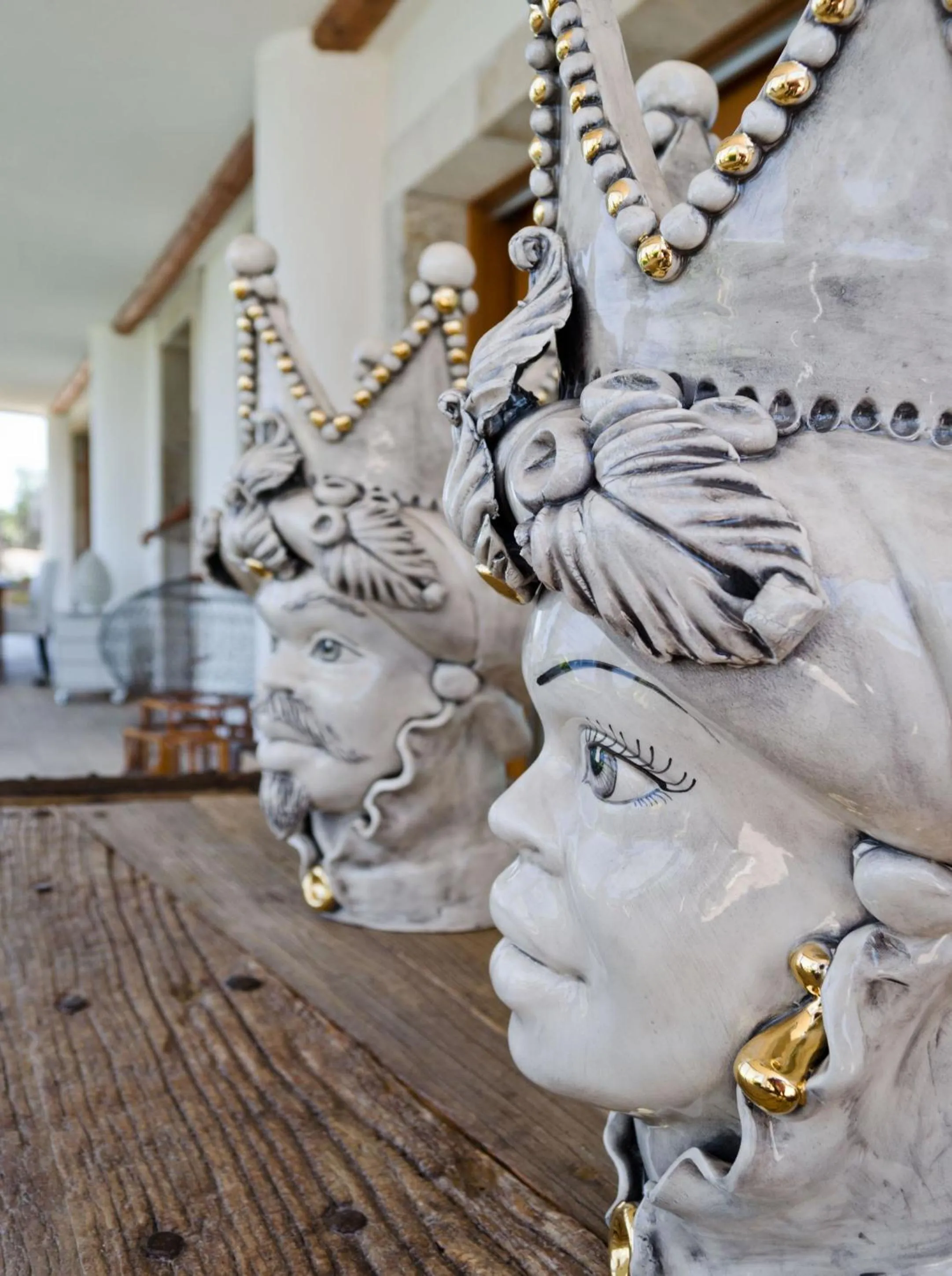 Patio in Villa Zagara Garden Spectacular Sea View in Taormina