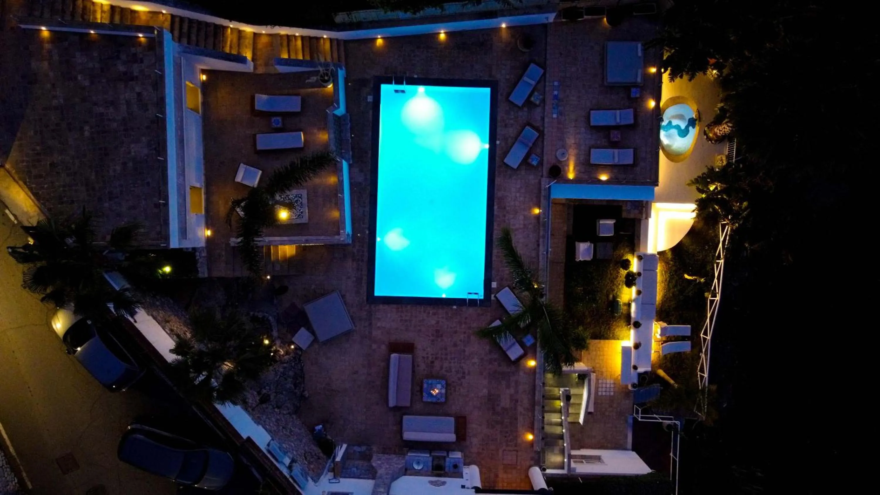 Swimming pool in Villa Zagara Garden Spectacular Sea View in Taormina