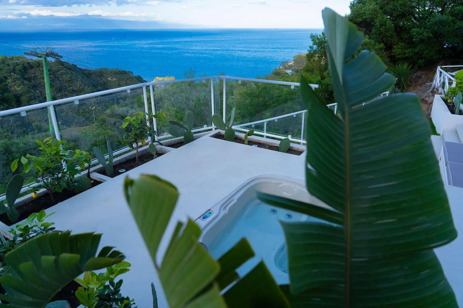 Garden view in Villa Zagara Garden Spectacular Sea View in Taormina