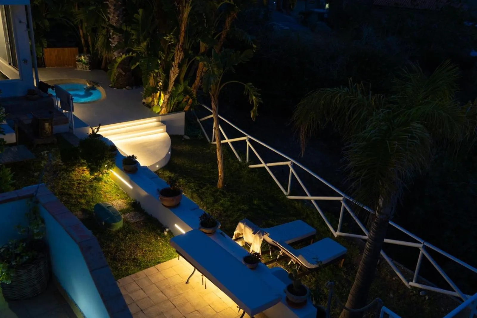 Night in Villa Zagara Garden Spectacular Sea View in Taormina