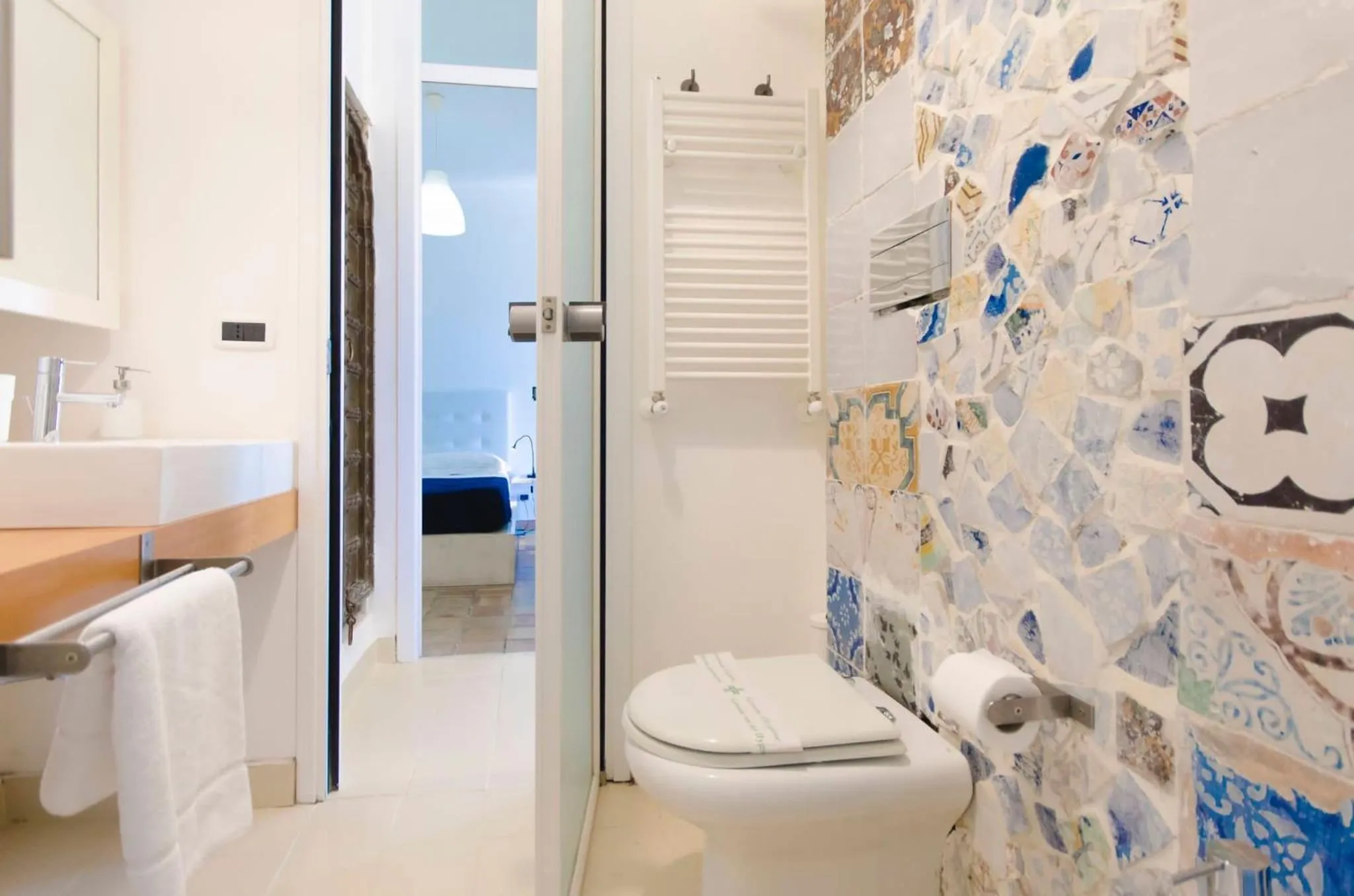 Shower in Villa Zagara Garden Spectacular Sea View in Taormina