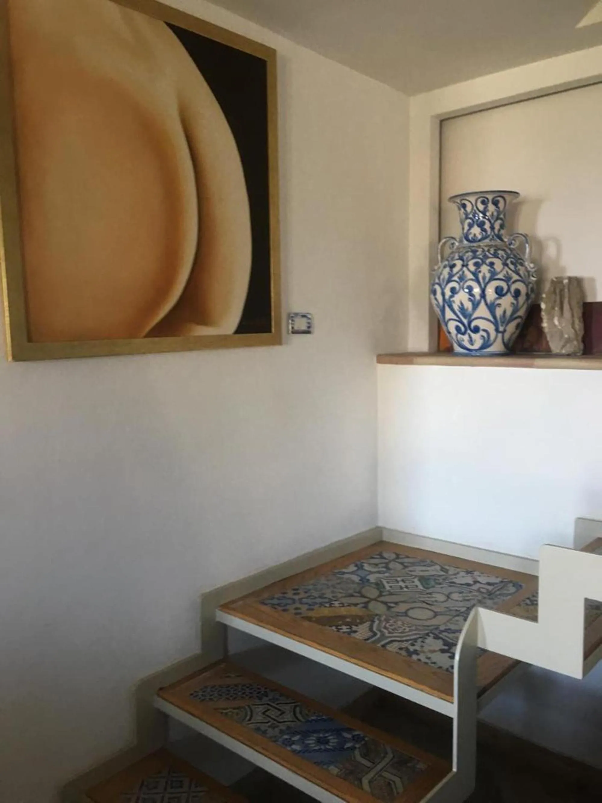 Decorative detail in Villa Zagara Garden Spectacular Sea View in Taormina