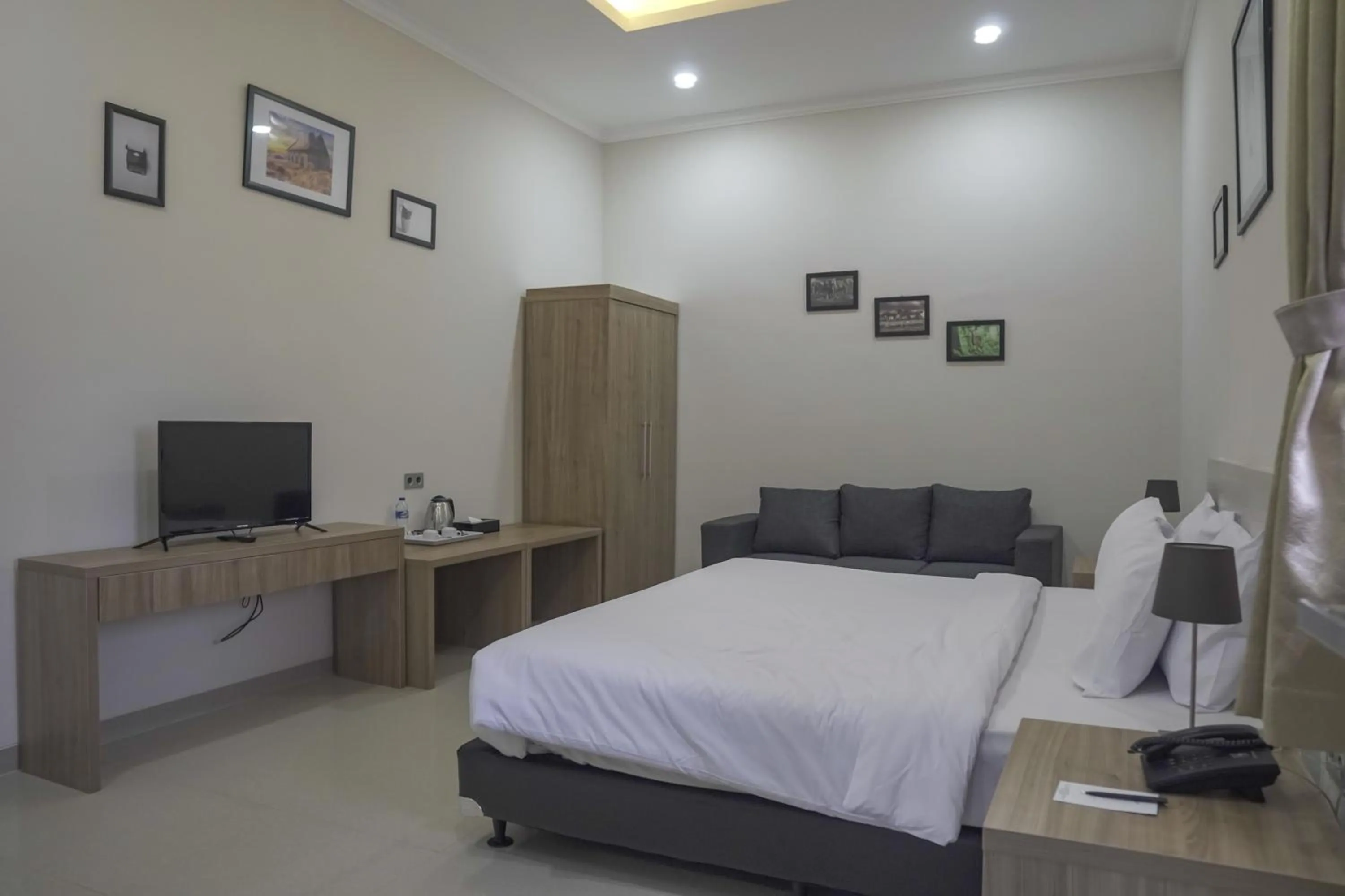 Bed in Asoka Resort Banten