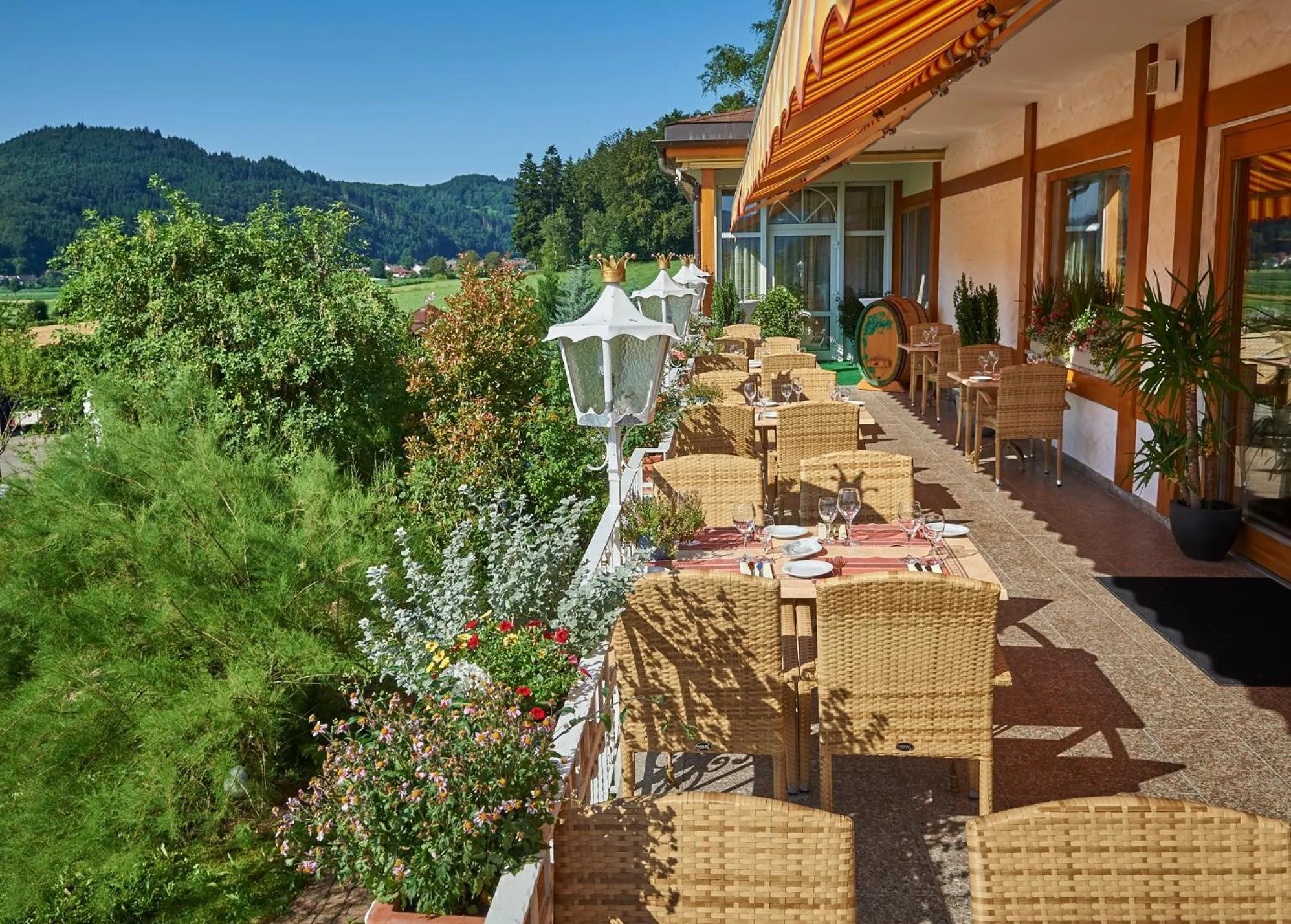 Balcony/Terrace in Silberkönig Schwarzwald Hotel & Restaurant Ringhotel