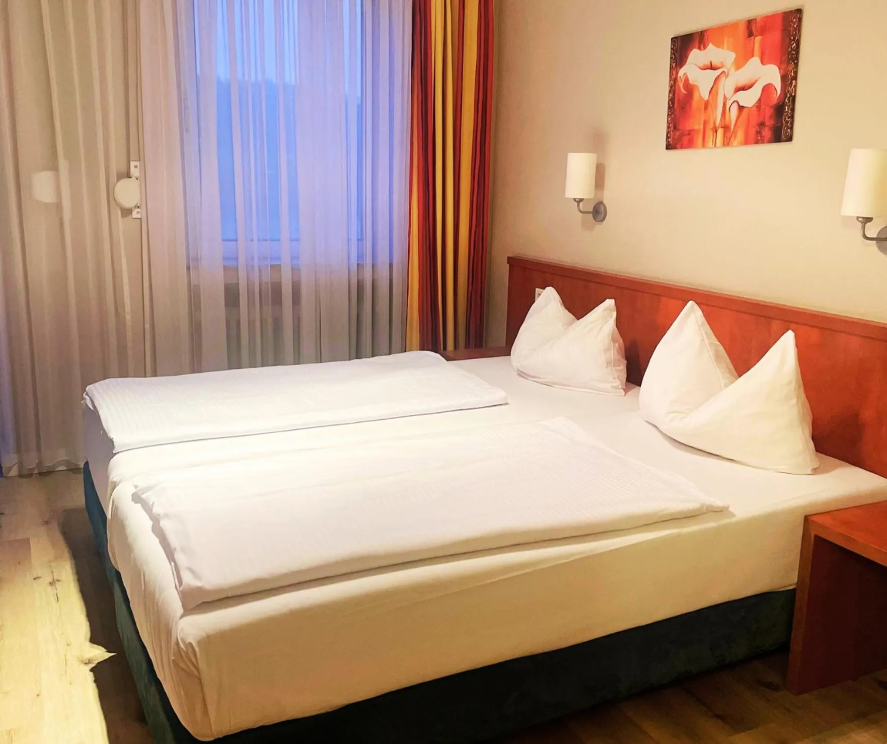 Bedroom, Bed in Park Hotel Rüdesheim