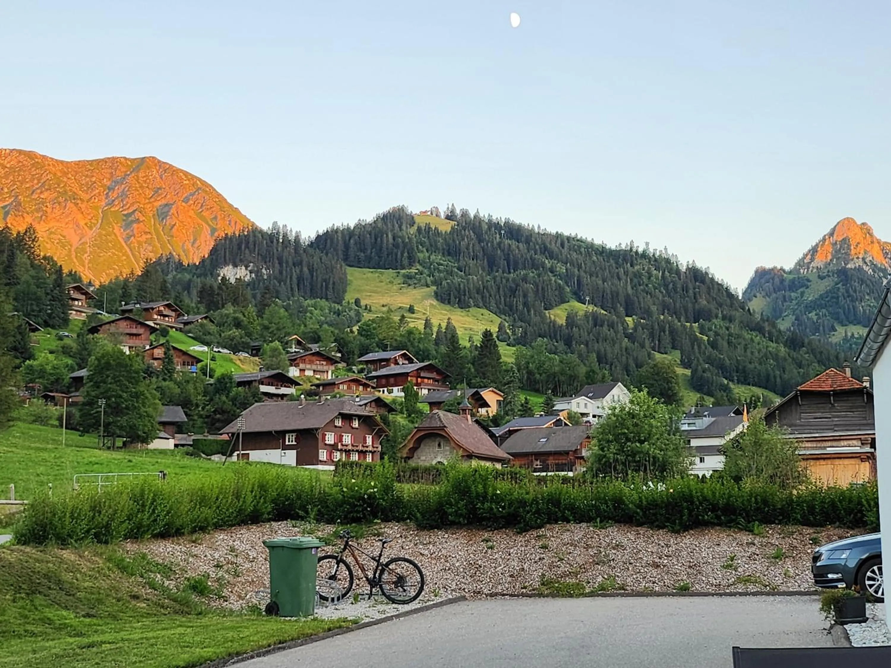 Day in Pension fein & sein