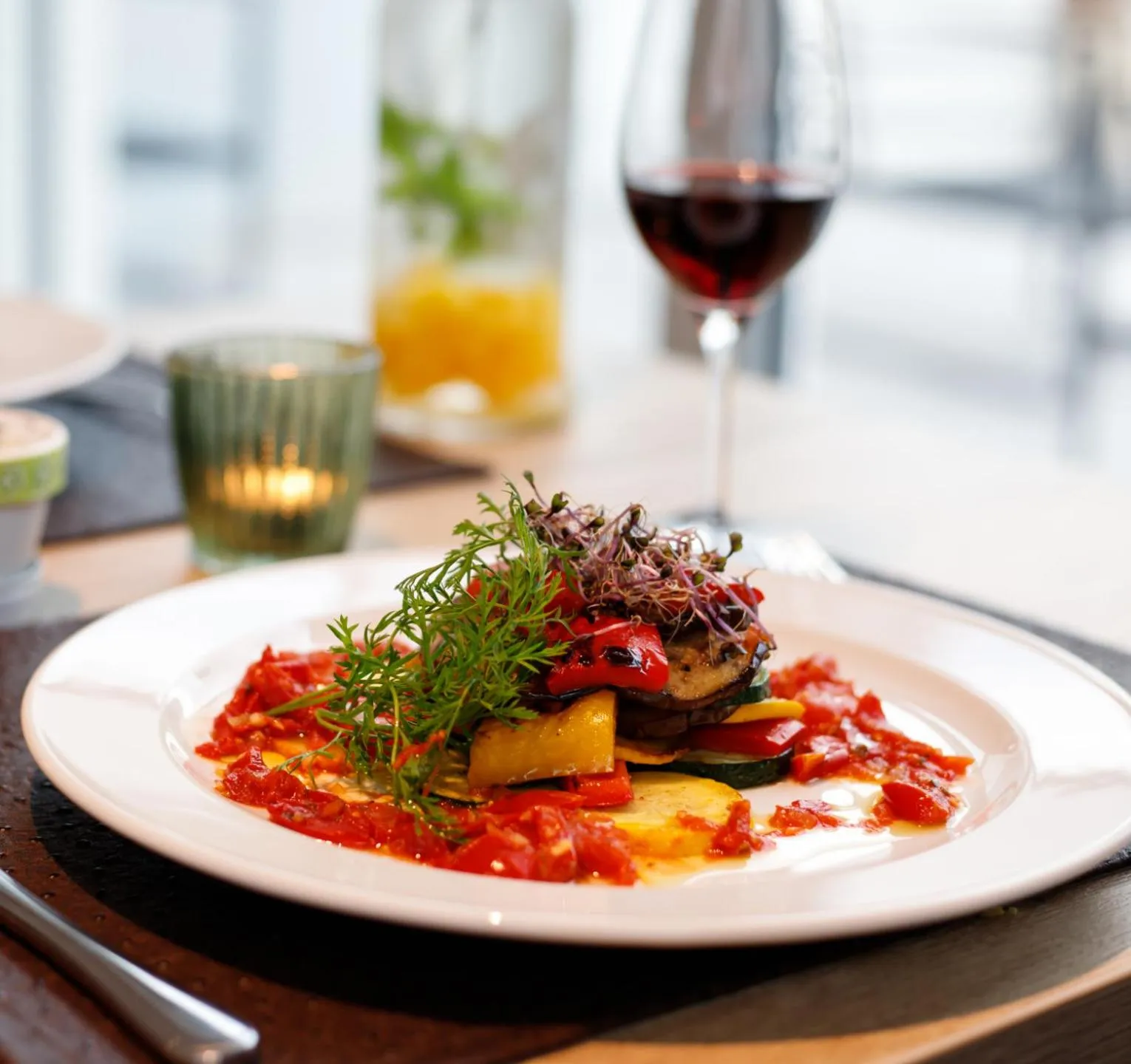 Food and drinks in Pension fein & sein