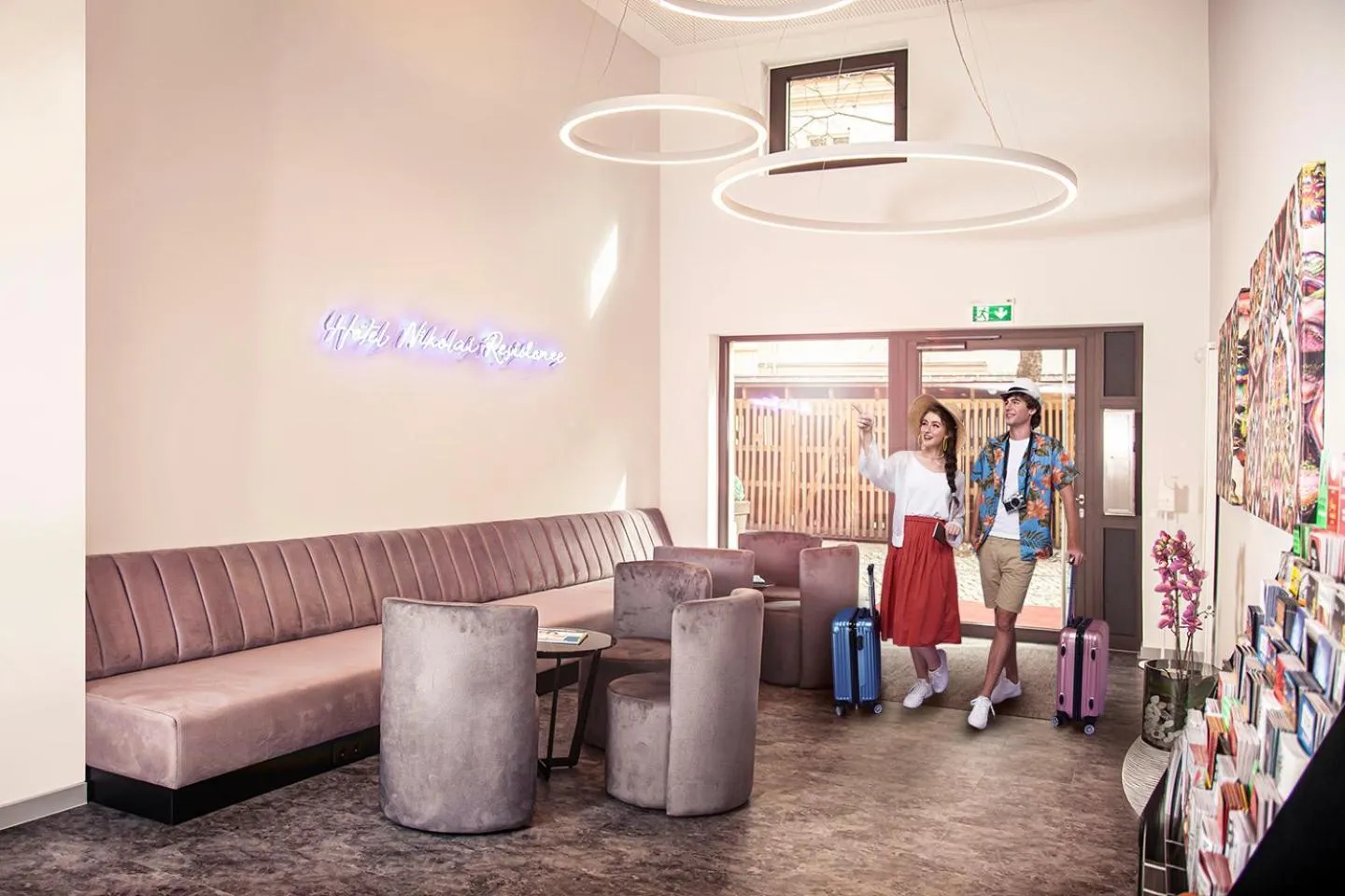 Lobby or reception in Hotel Nikolai Residence