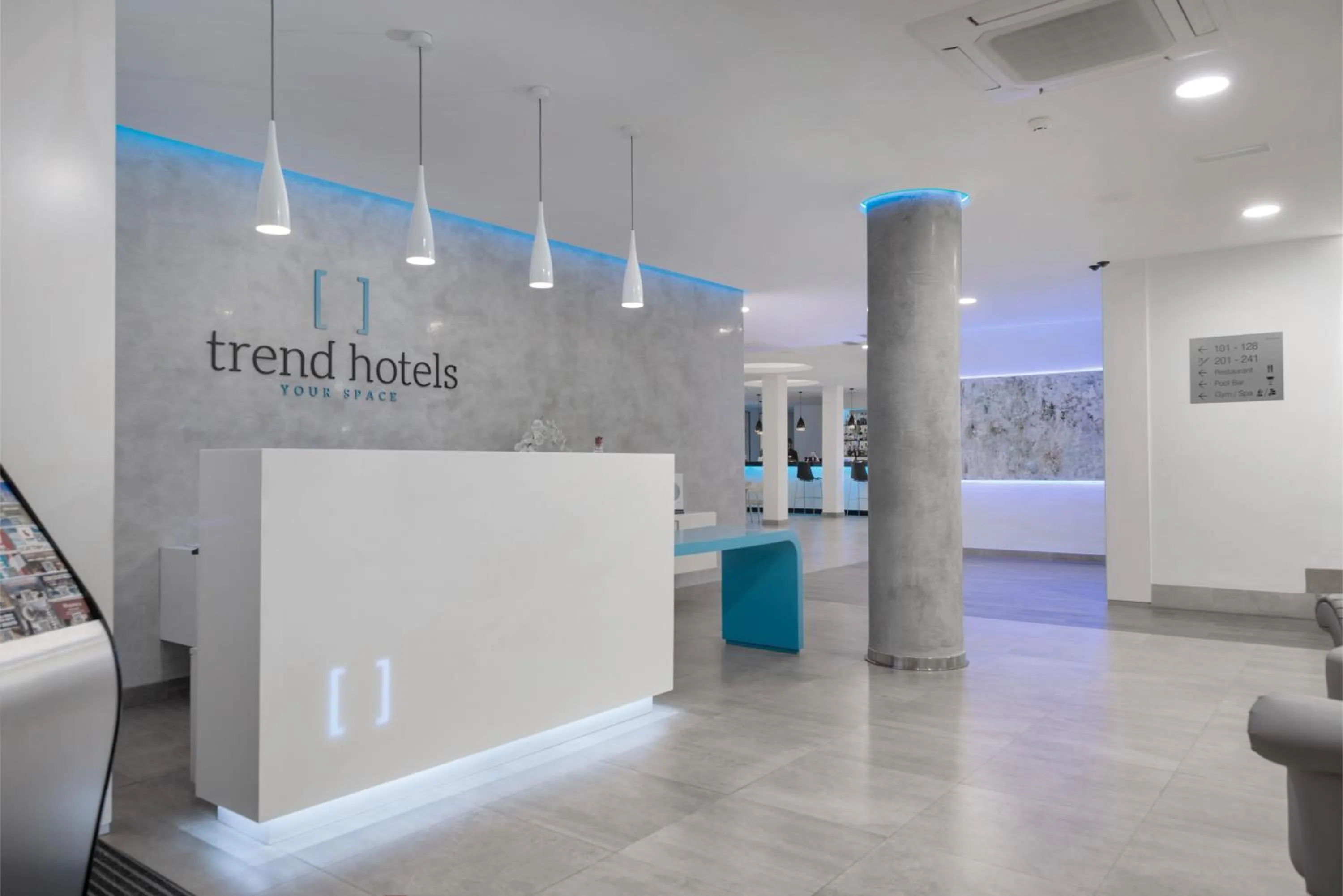 Lobby or reception in Trendhotel Alcudia - Adults Only
