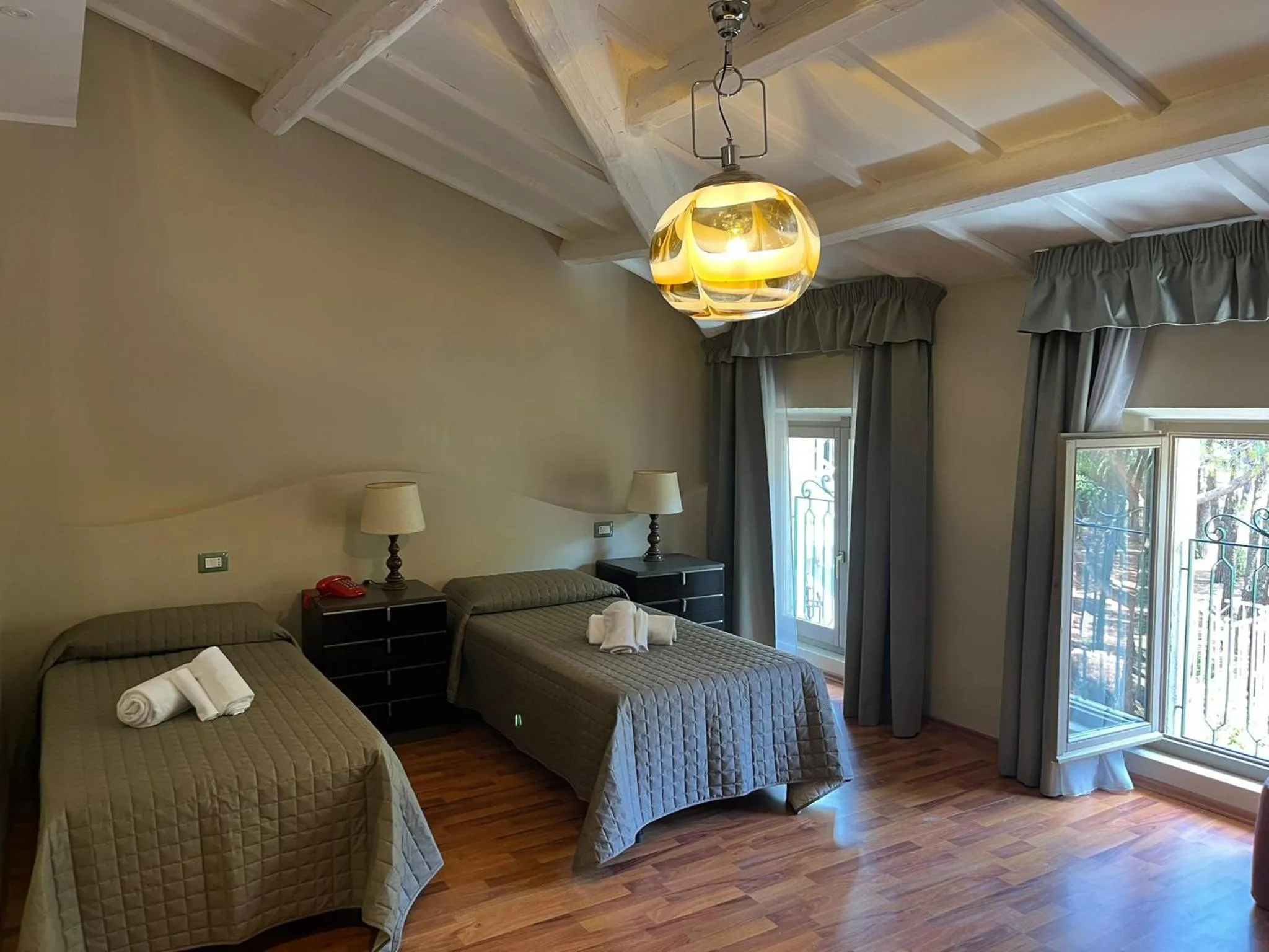 Photo of the whole room, Bed in Hotel Villa dei Pini