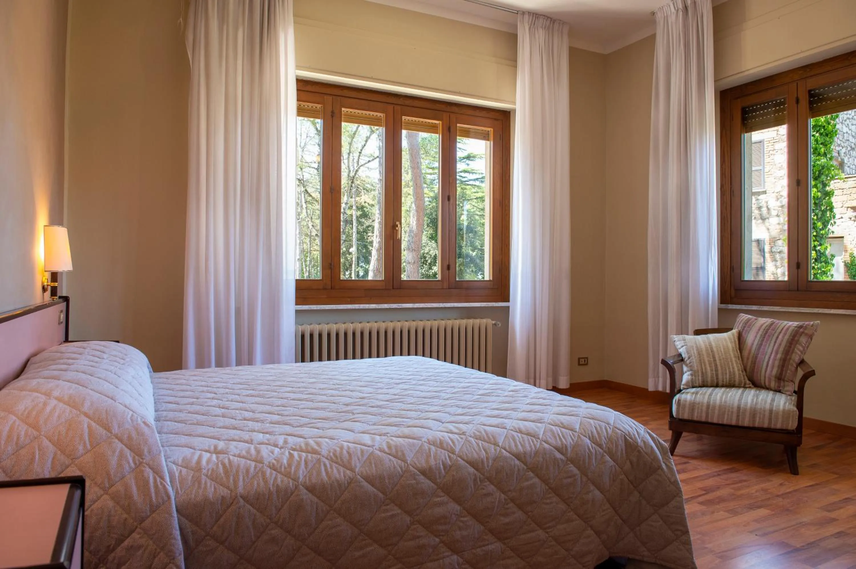 Bed in Hotel Villa dei Pini