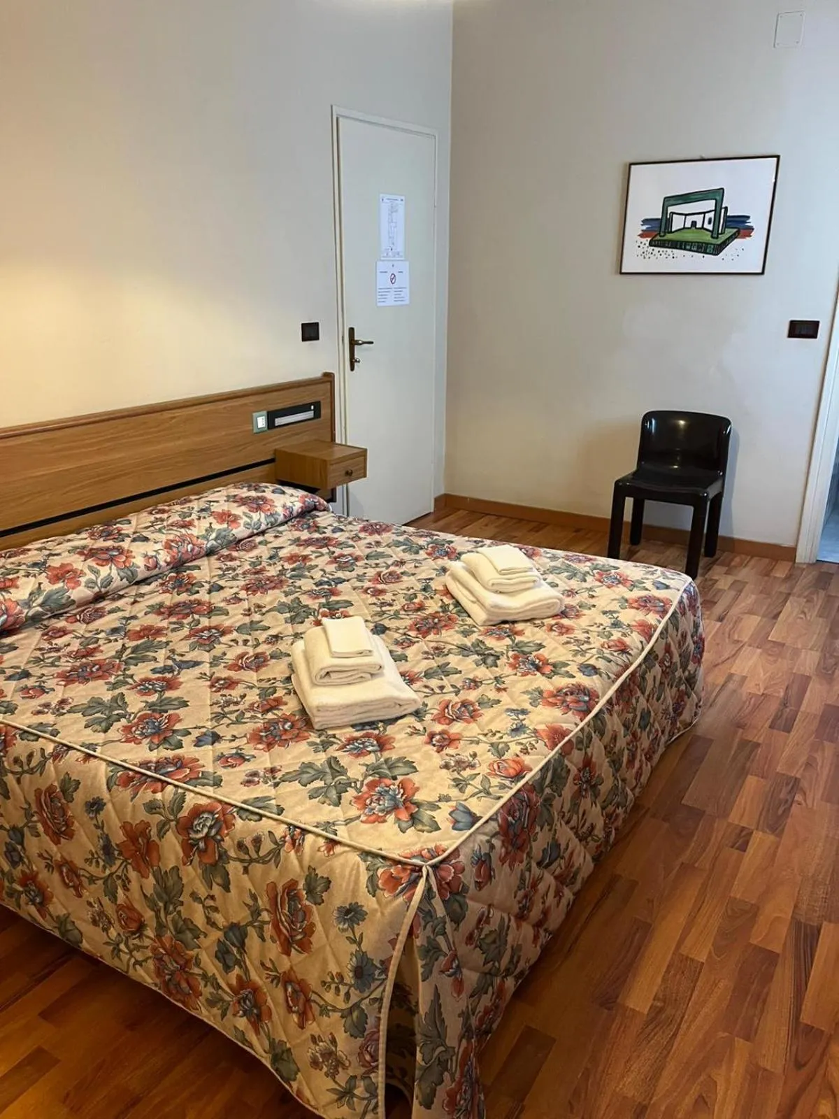 Bed in Hotel Villa dei Pini