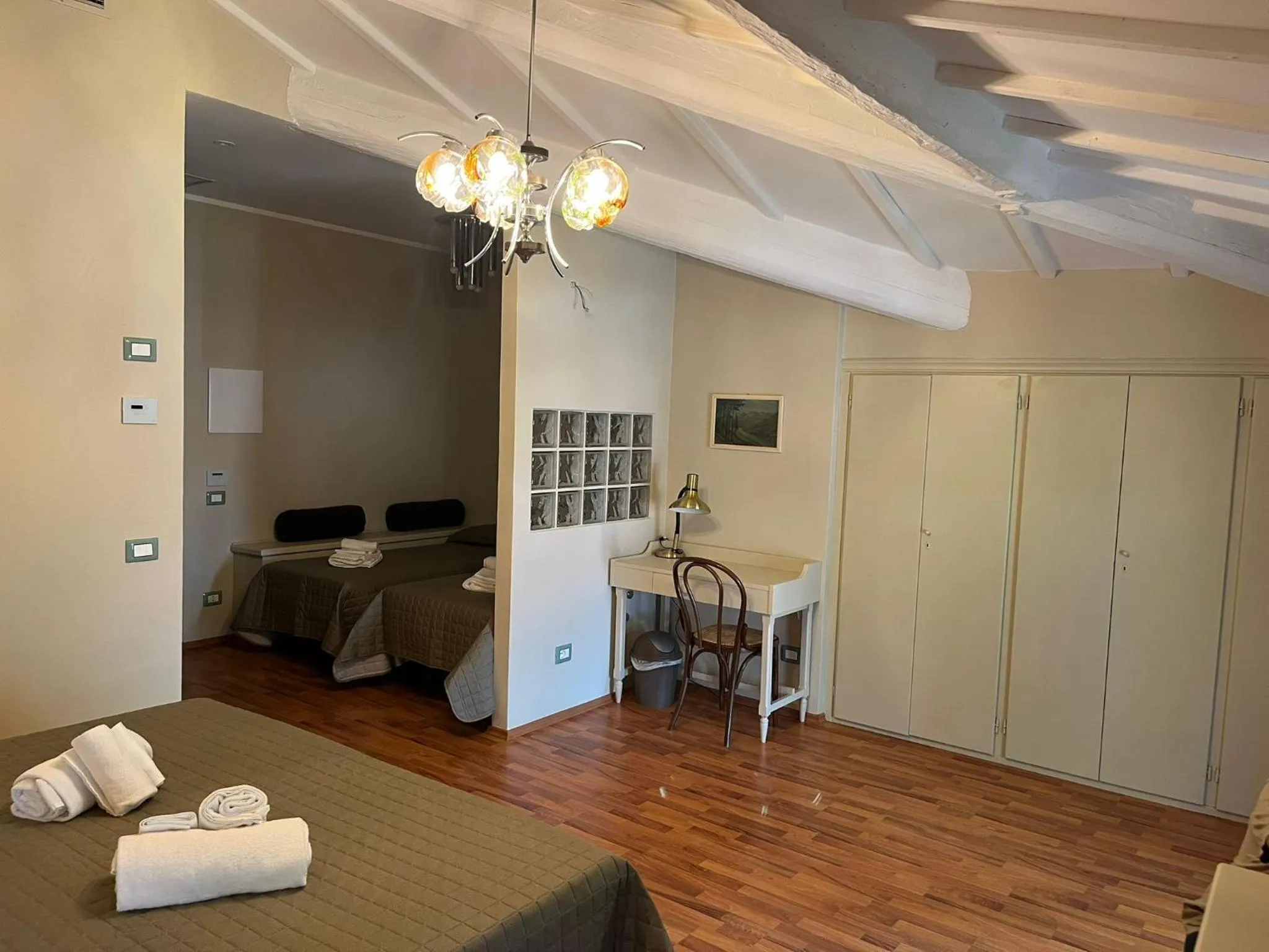 Photo of the whole room, Bed in Hotel Villa dei Pini