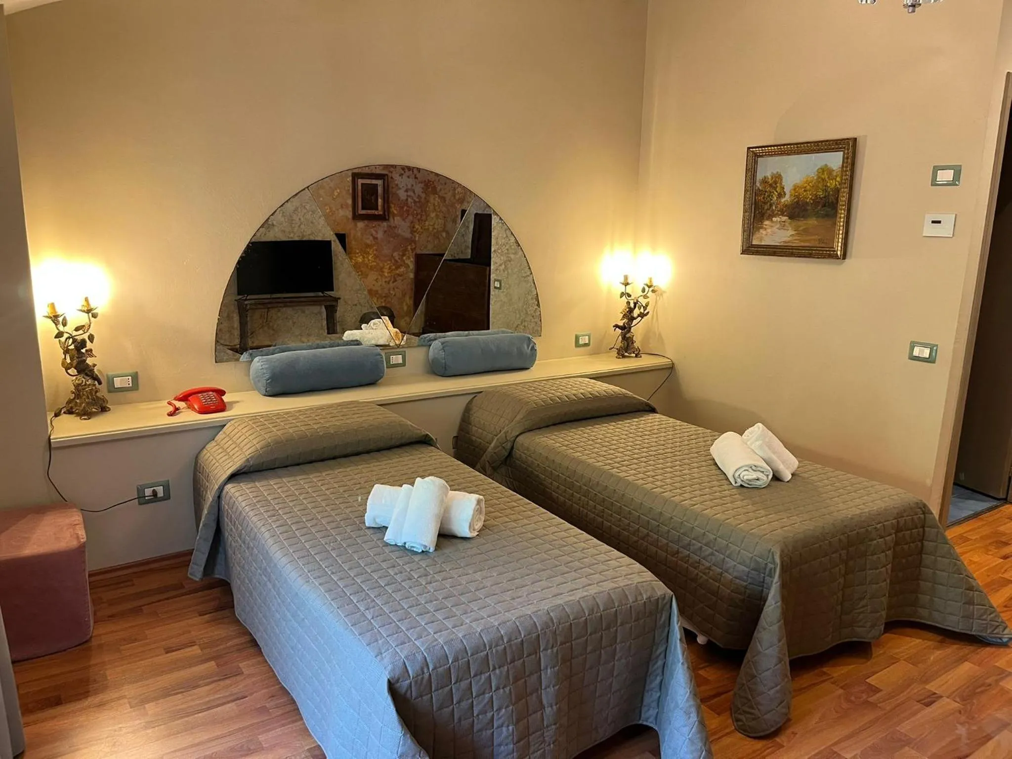 Photo of the whole room, Bed in Hotel Villa dei Pini