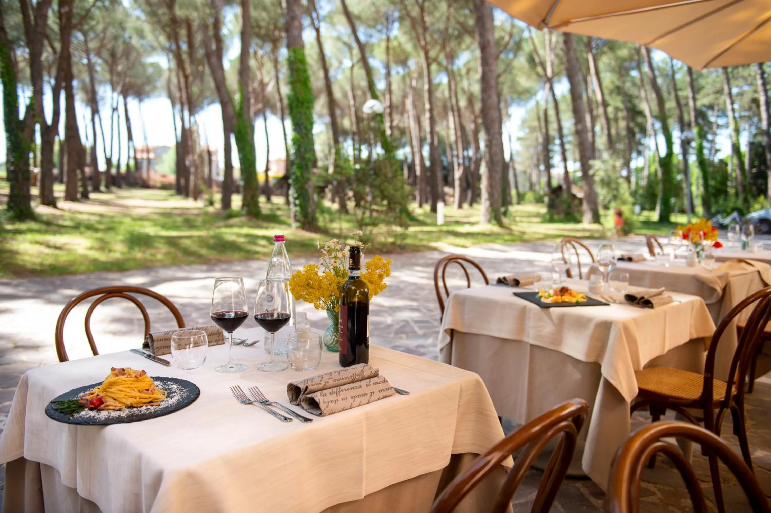 Restaurant/places to eat in Hotel Villa dei Pini