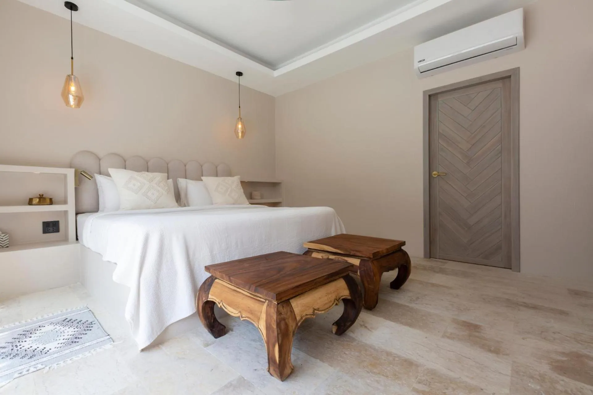 Bed in Cielo Boutique Hotel & Spa Samui