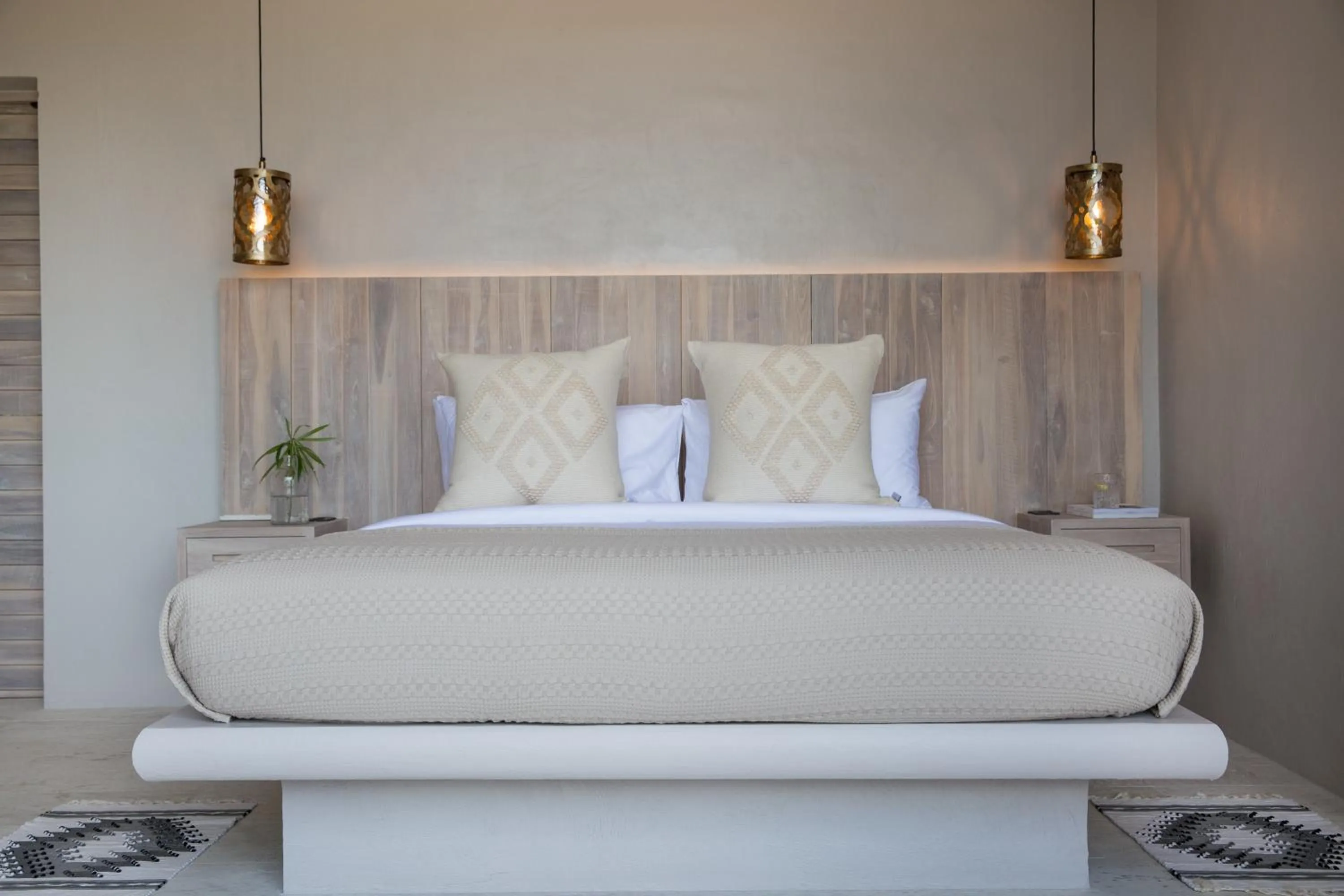 Bed in Cielo Boutique Hotel & Spa Samui