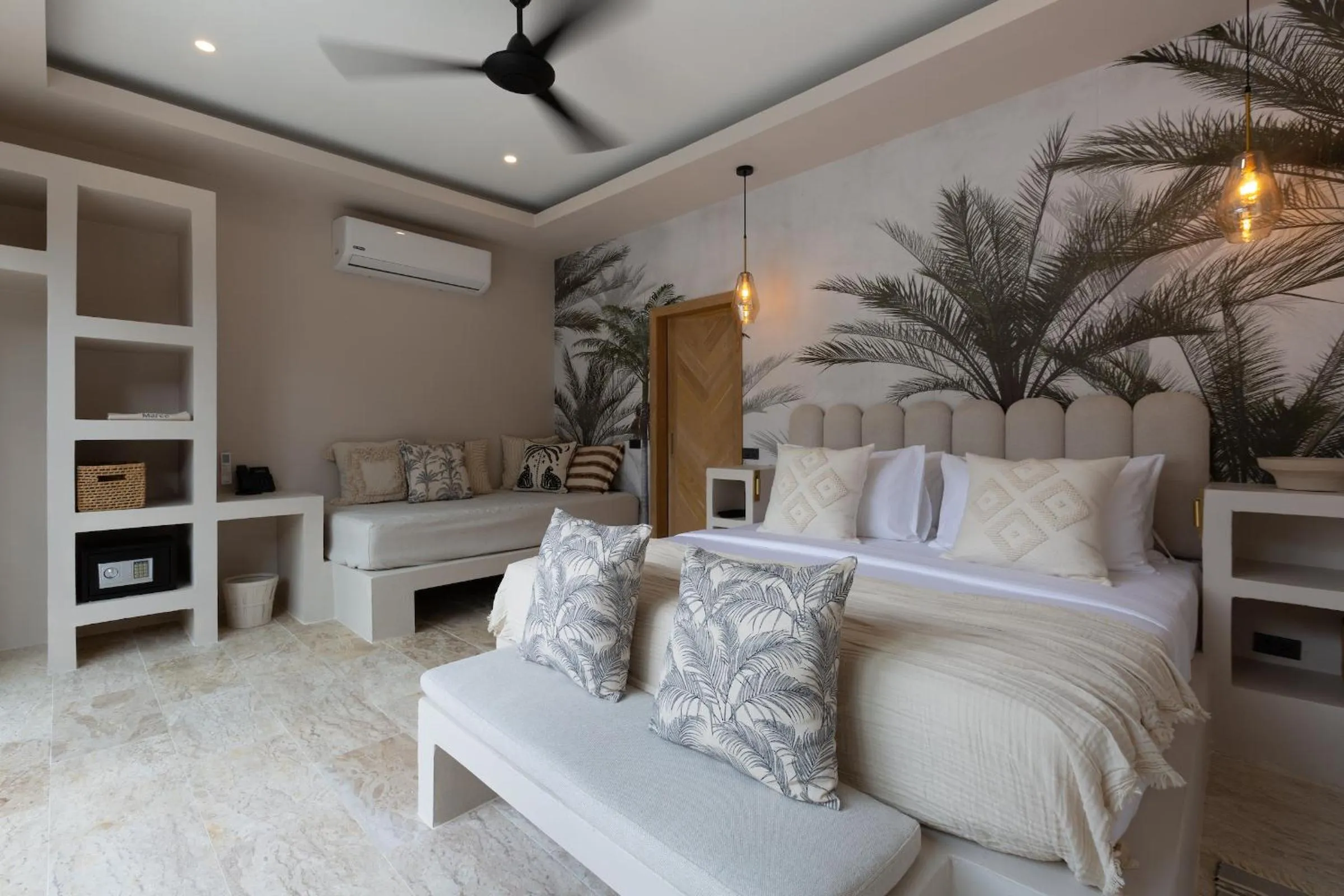 Bed in Cielo Boutique Hotel & Spa Samui