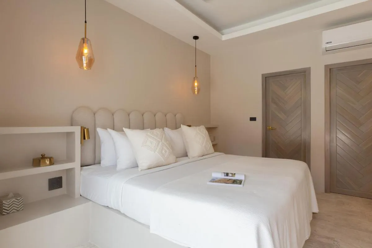 Bed in Cielo Boutique Hotel & Spa Samui