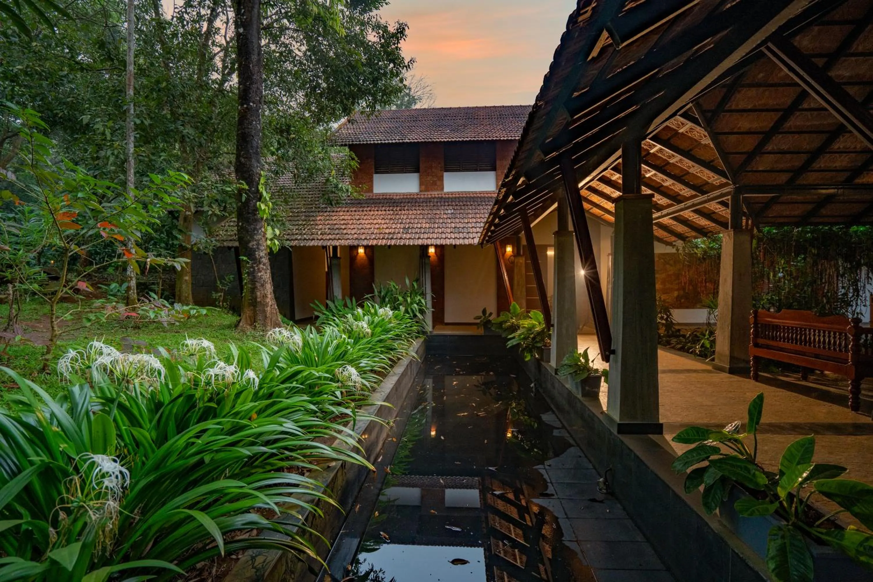 Property building in Vythiri Mist Resort