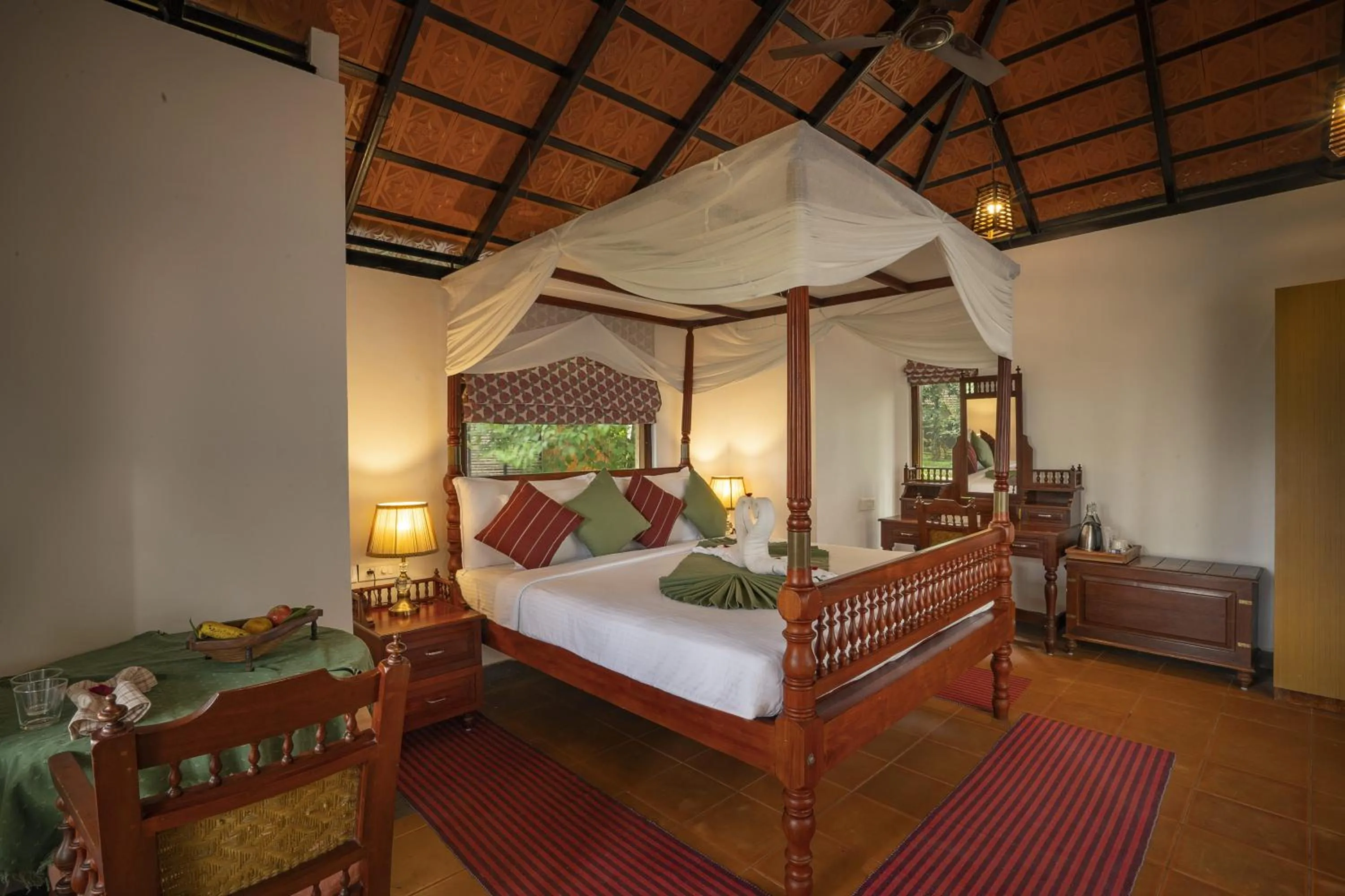 Photo of the whole room, Bed in Vythiri Mist Resort