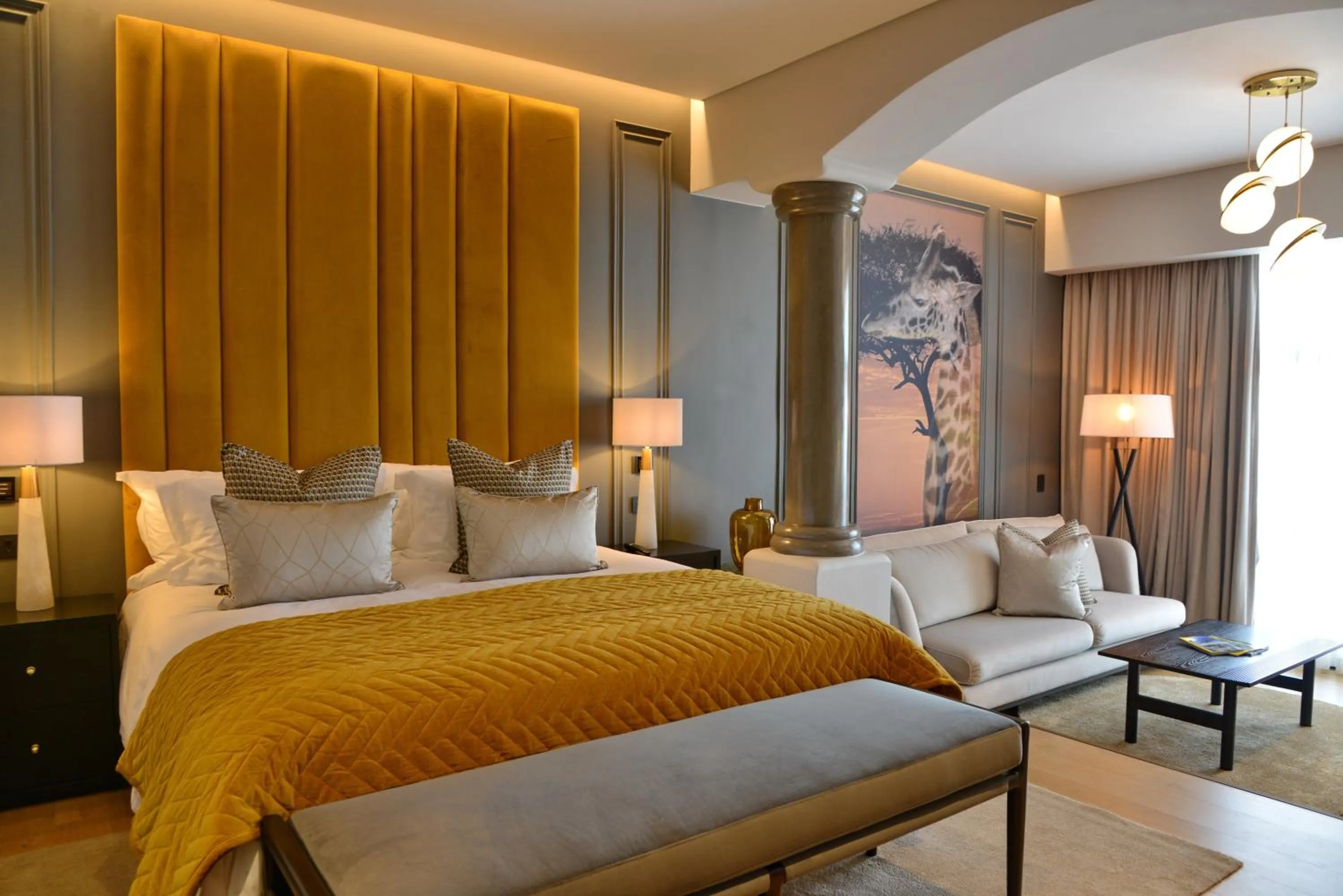 Bed in Apogee Boutique Hotel & Spa