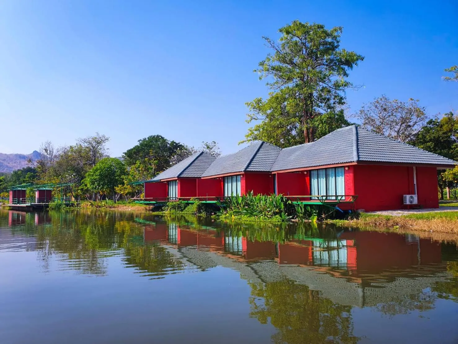 Property building in Kasem Island Resort