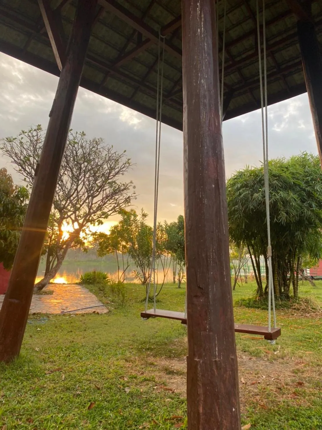 Garden in Kasem Island Resort