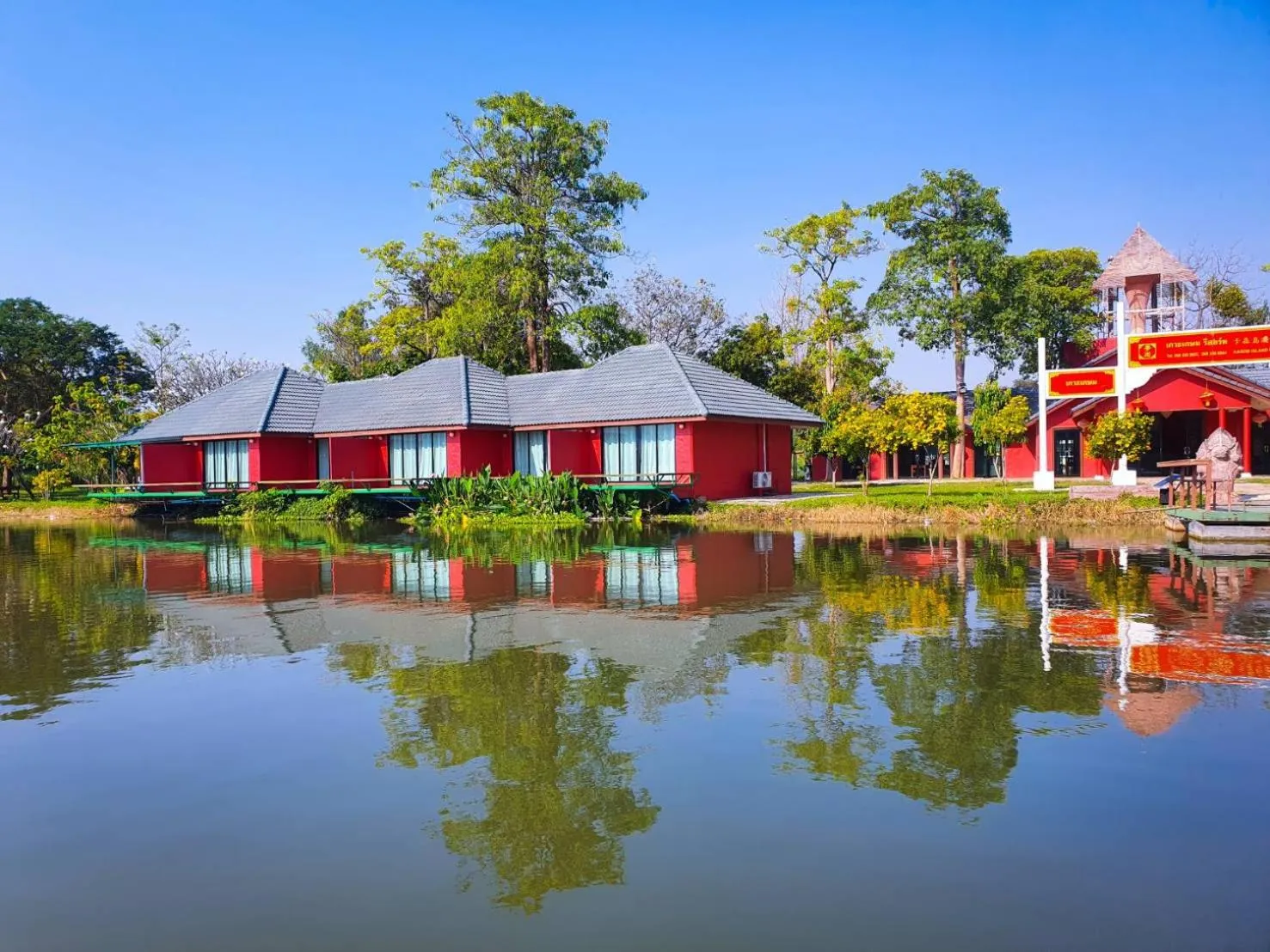 Property building in Kasem Island Resort