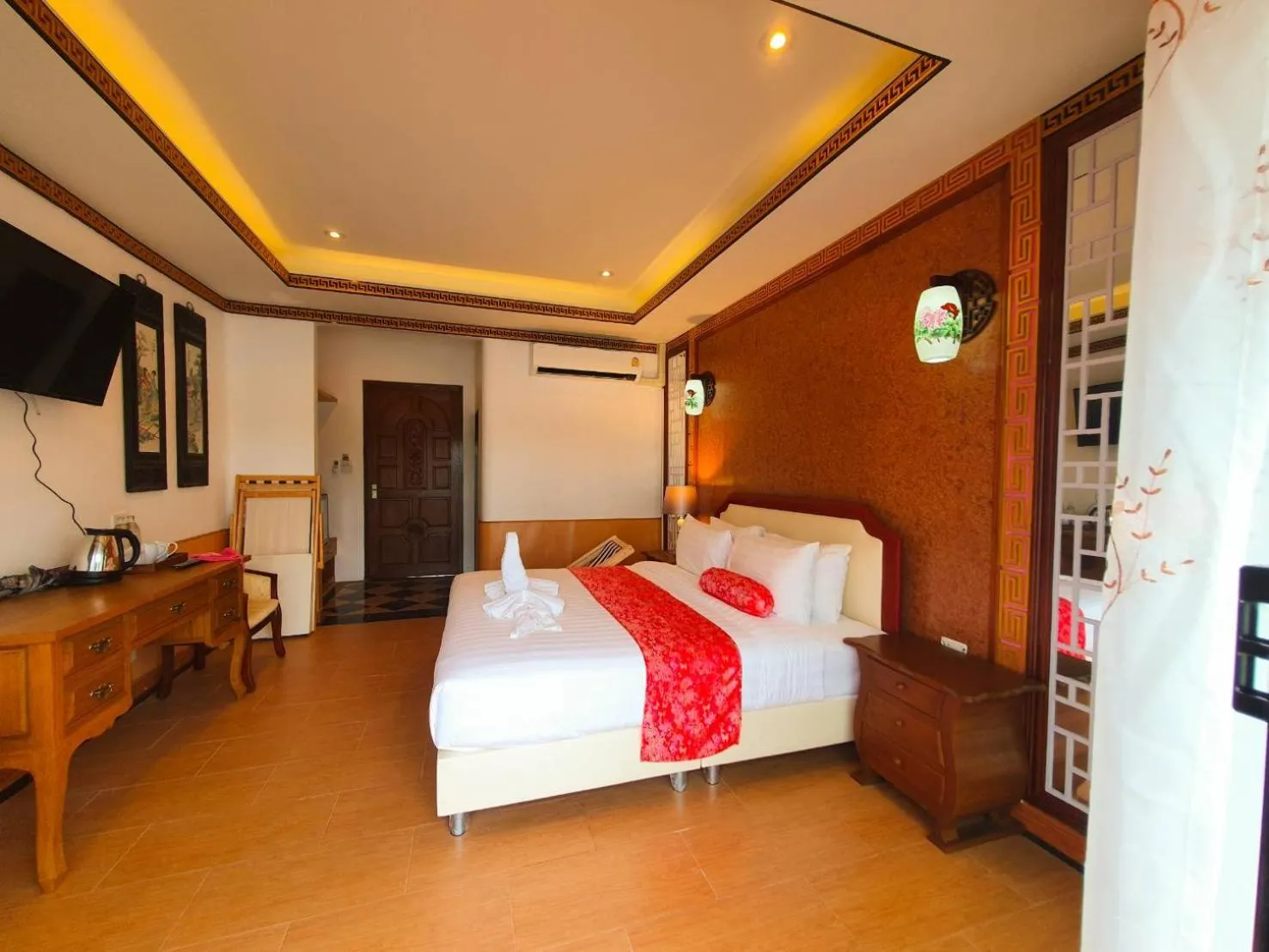 Photo of the whole room, Bed in Kasem Island Resort