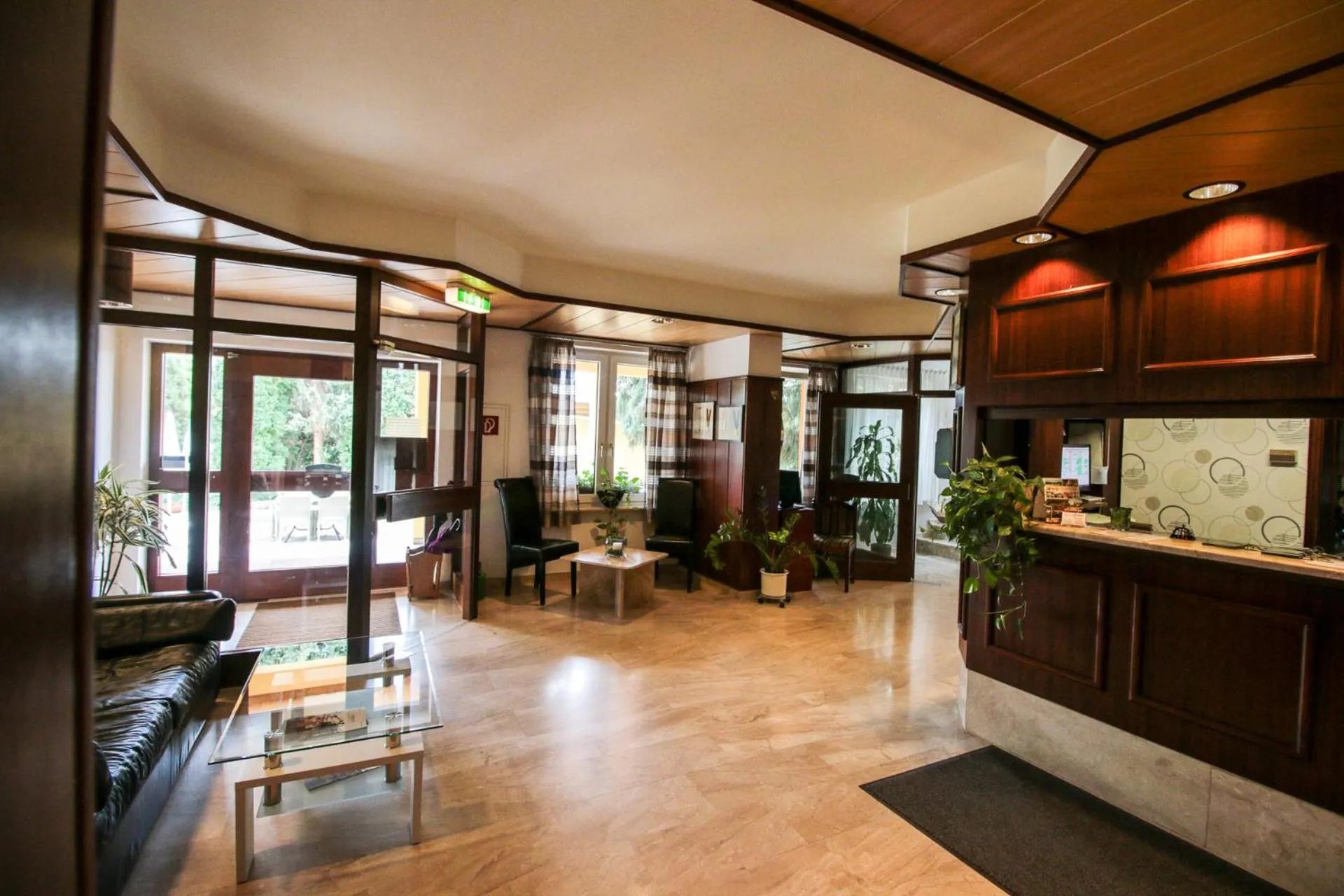 Lobby or reception in Hotel-Restaurant und Gästehaus Löwen