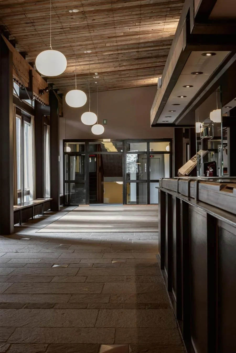 Lobby or reception in Hotel Boite