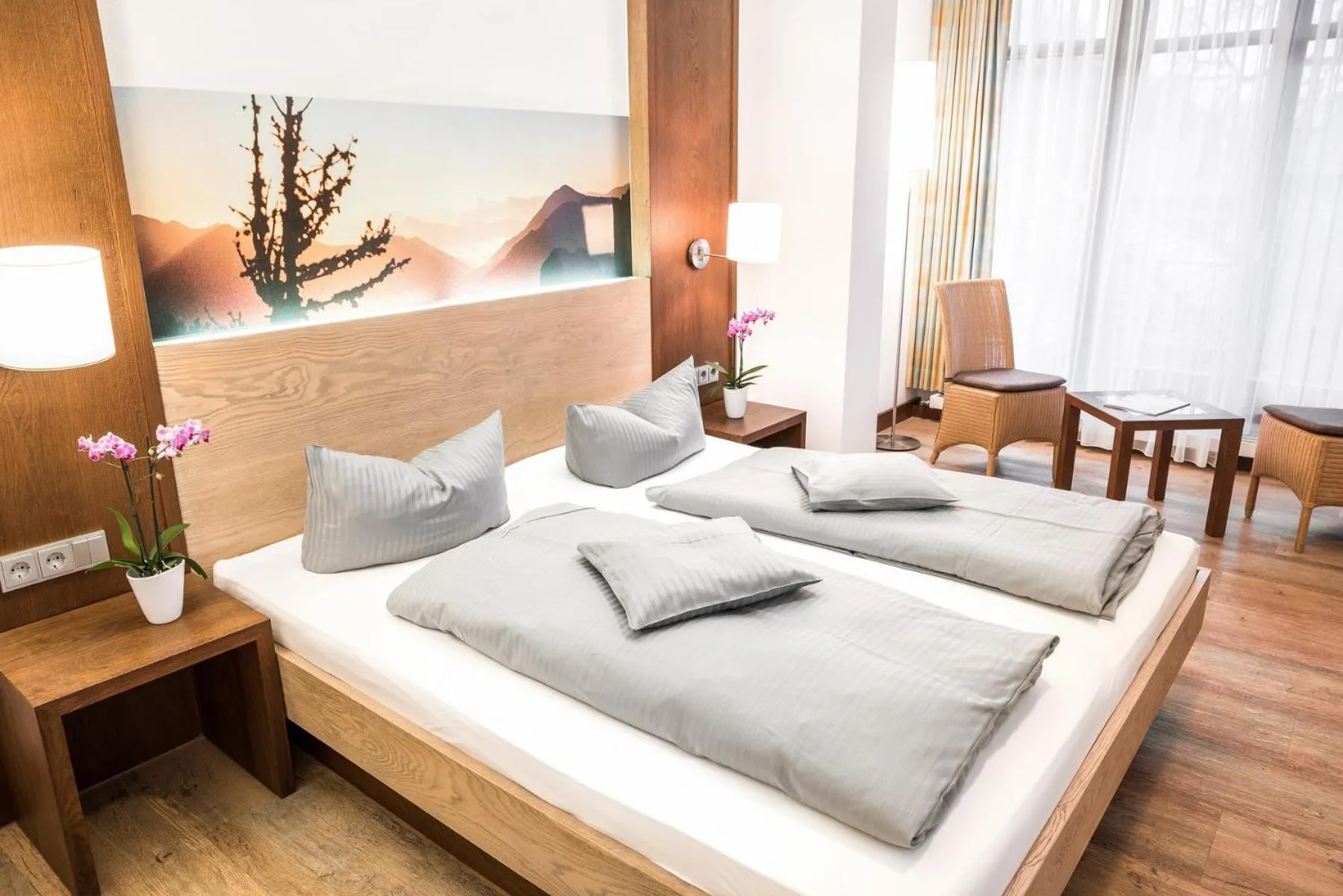 Photo of the whole room, Bed in Landhotel Böld Oberammergau