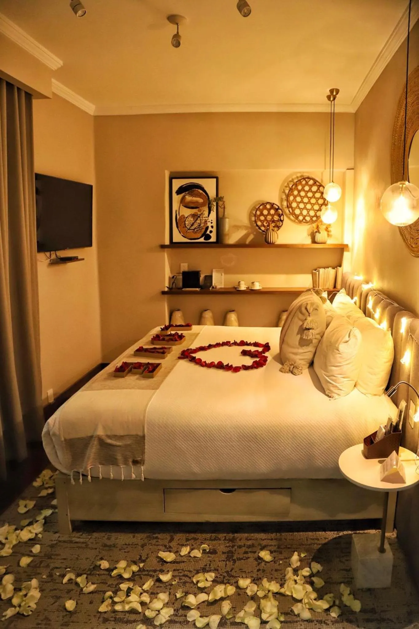 Bed in Agata Hotel Boutique & Spa