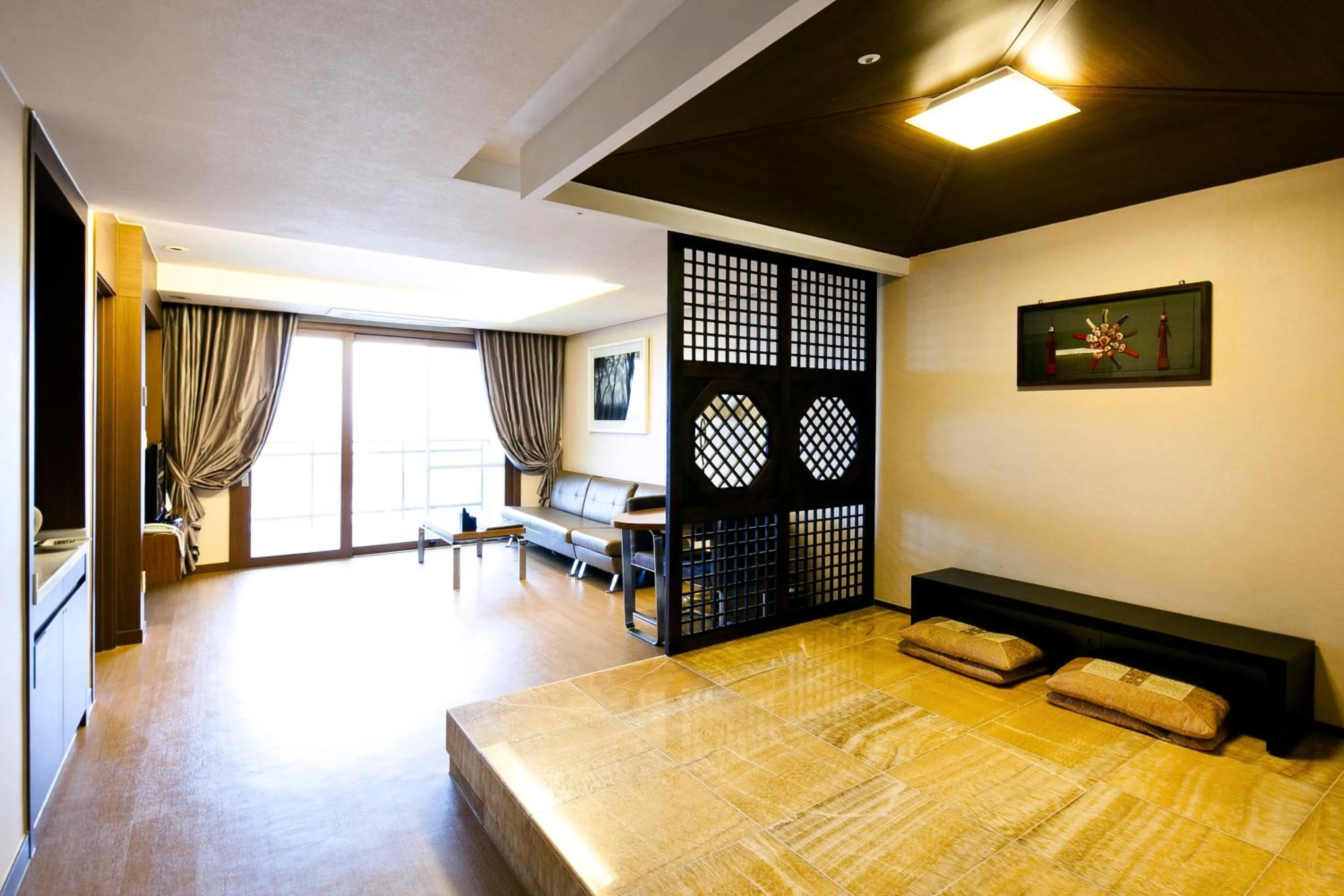 Bed in Sono Belle Byeonsan