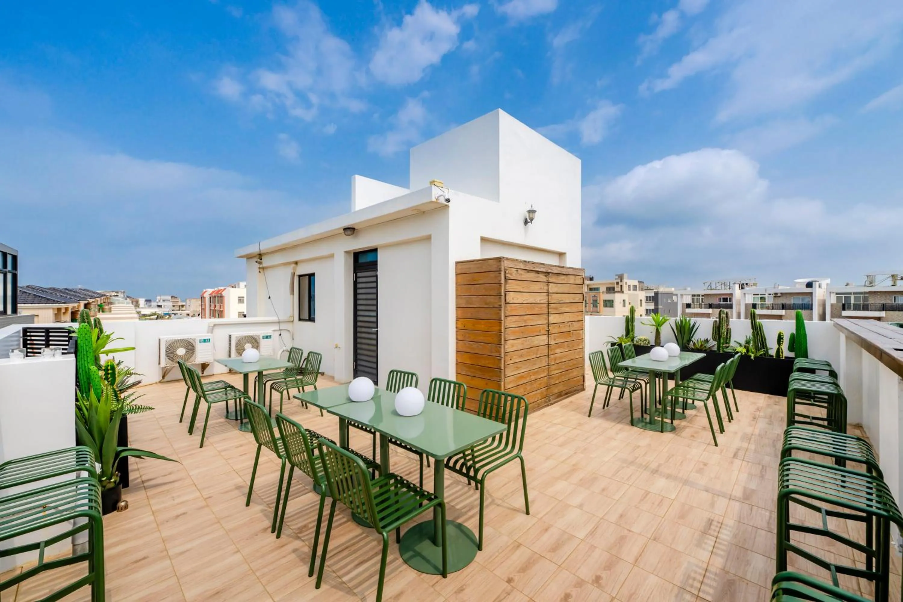 Patio in Chill Style Inn