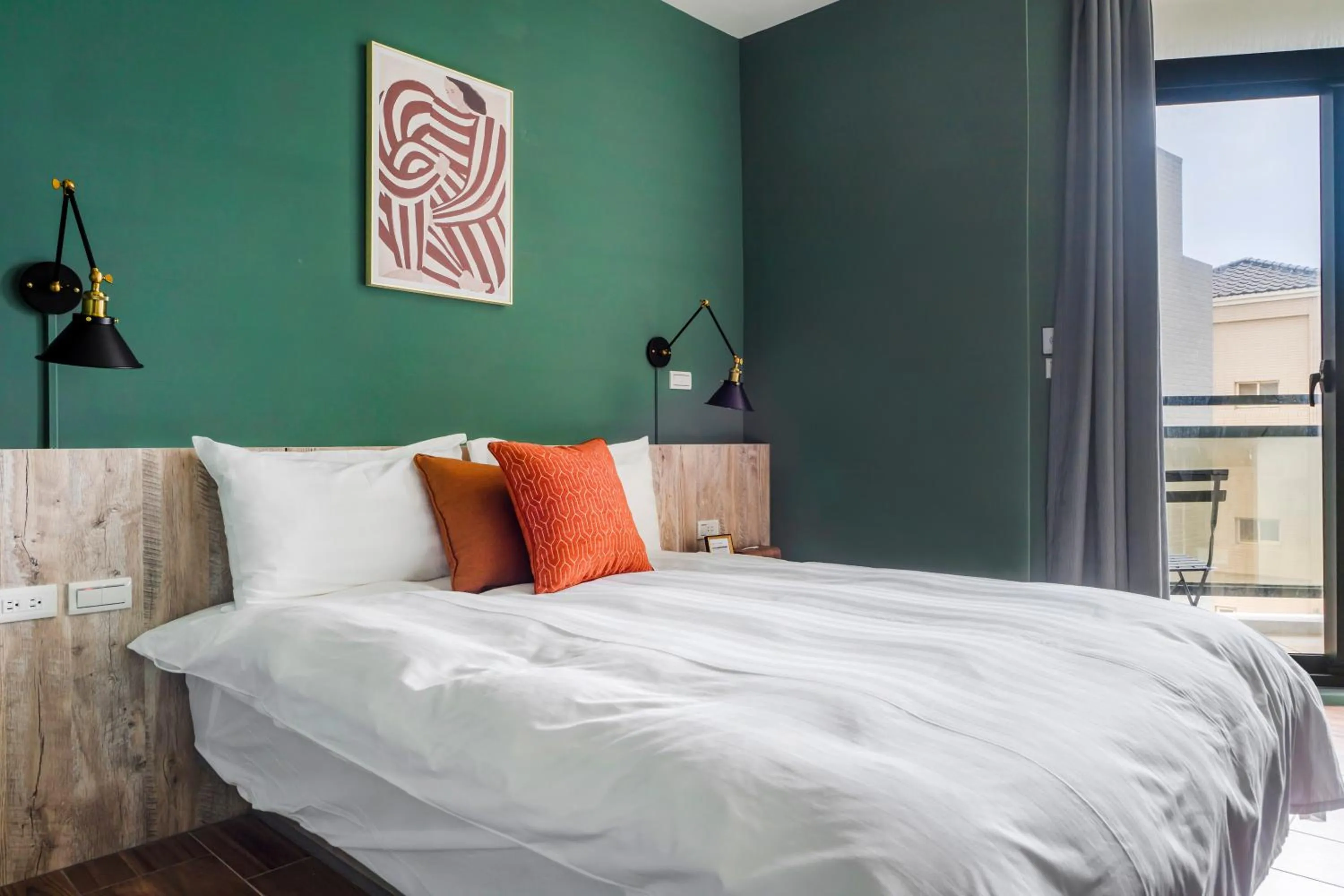 Bed in Chill Style Inn