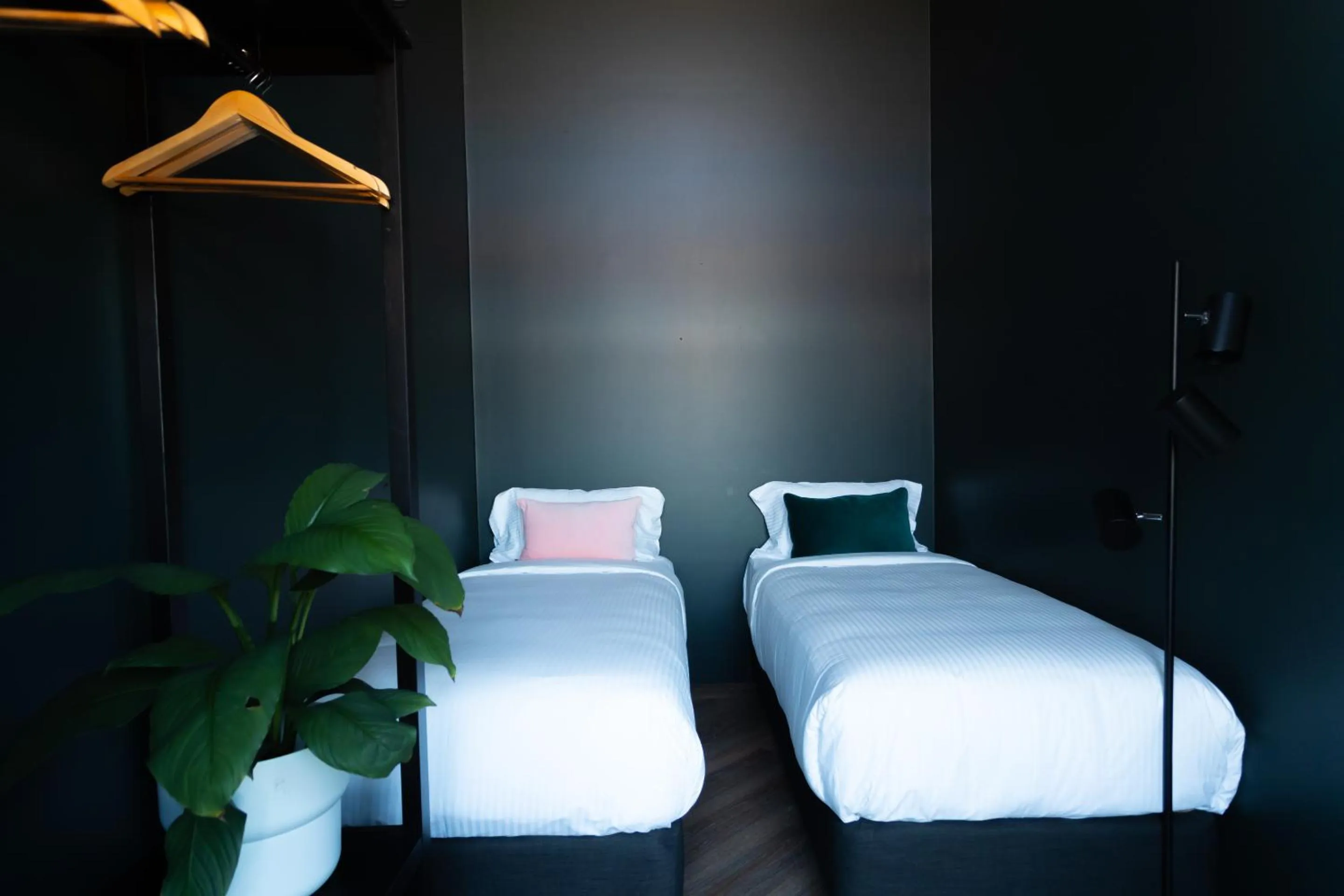 Bed in The Blue Hotel Bondi