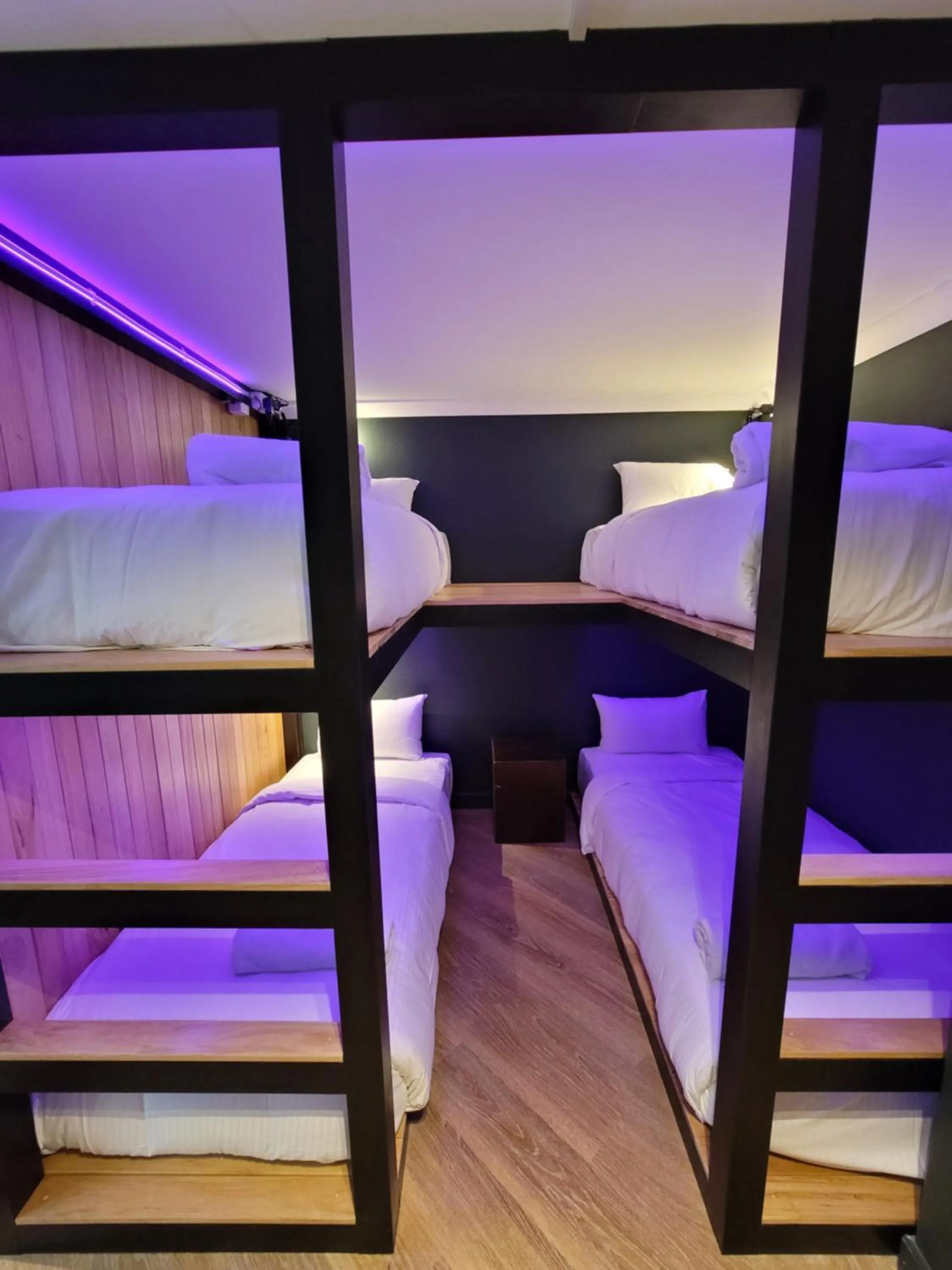 Bed in The Blue Hotel Bondi