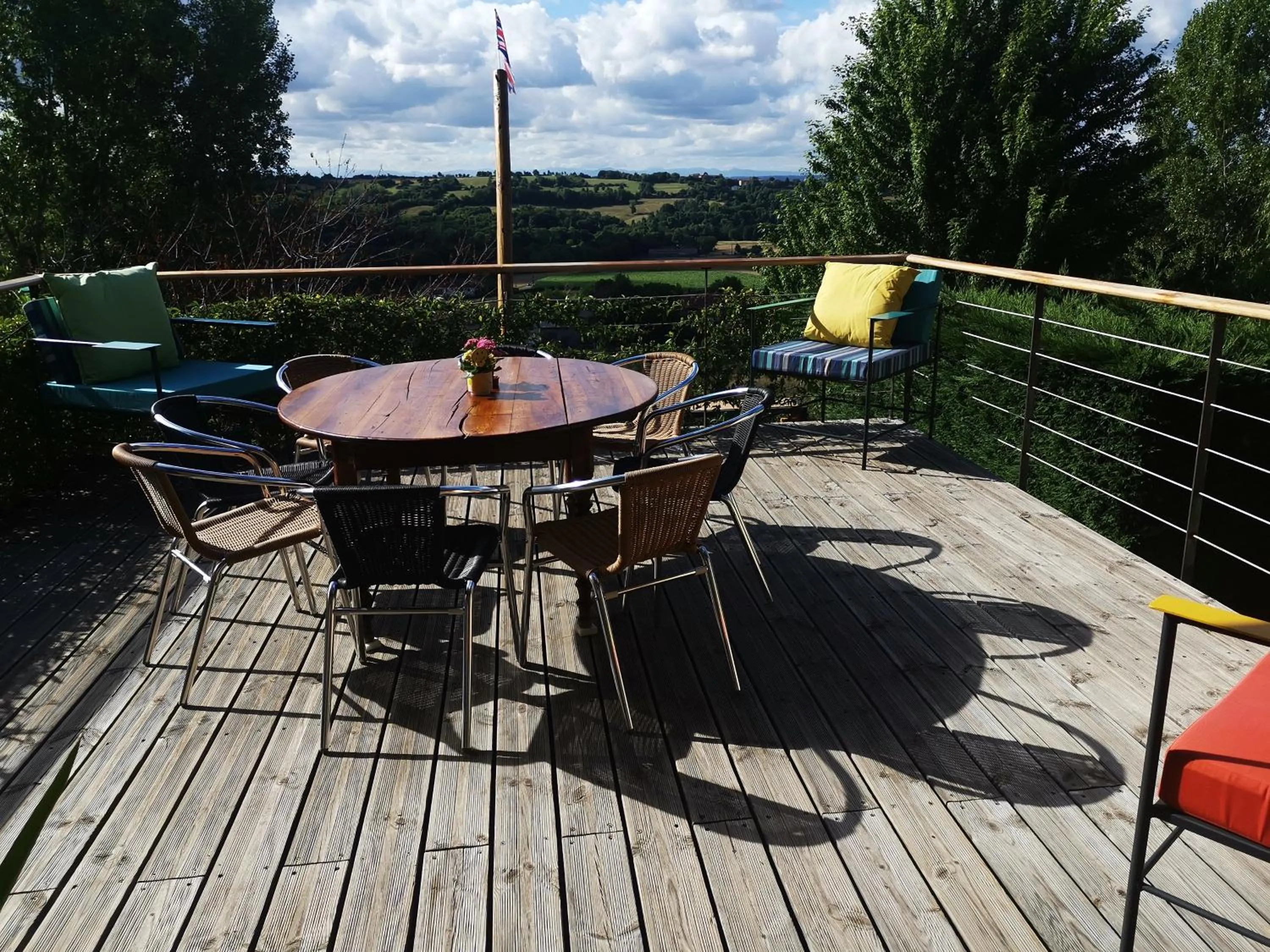 Chambres au grand calme dans maison