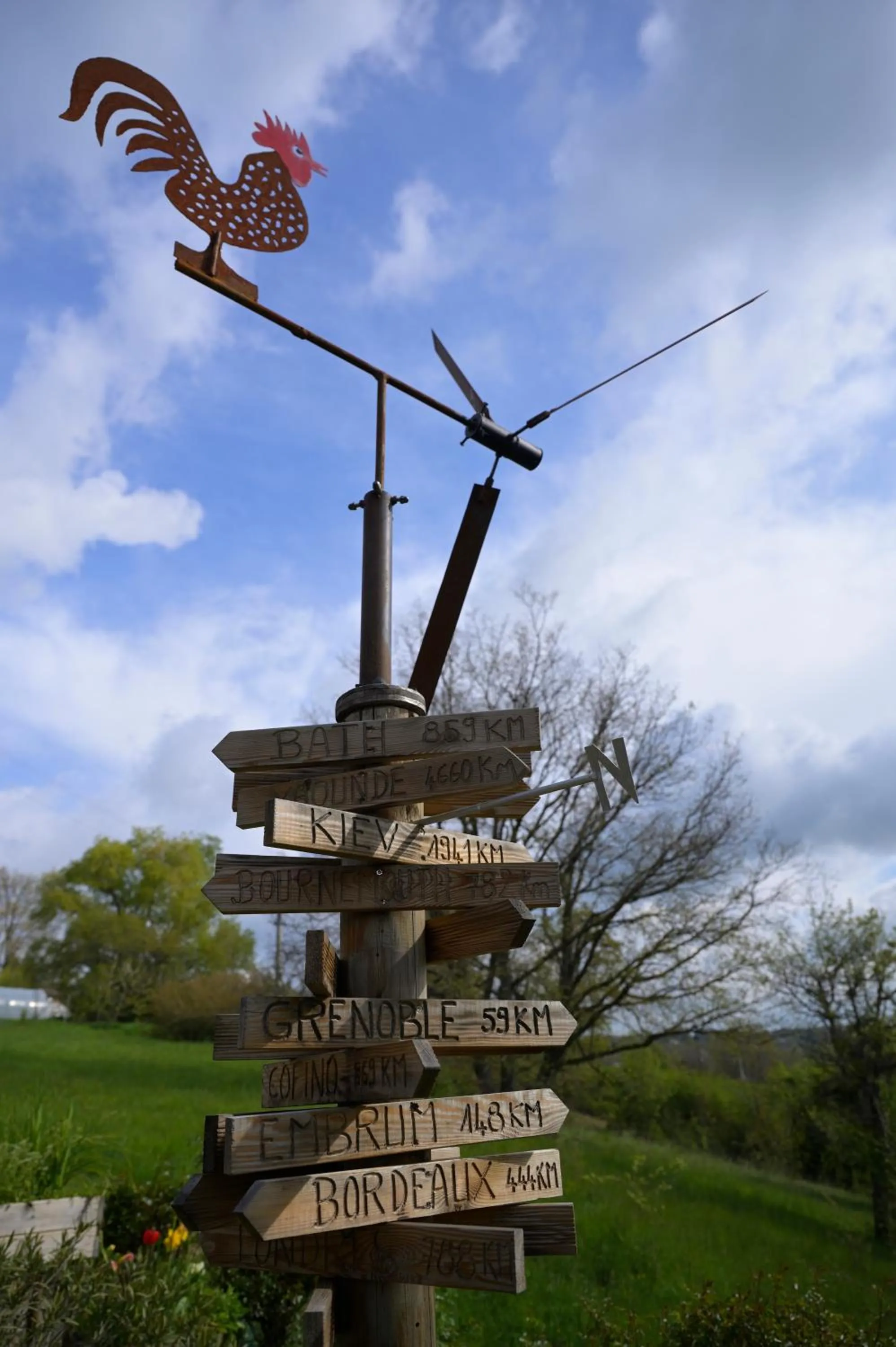Natural landscape in Chambres au grand calme dans maison