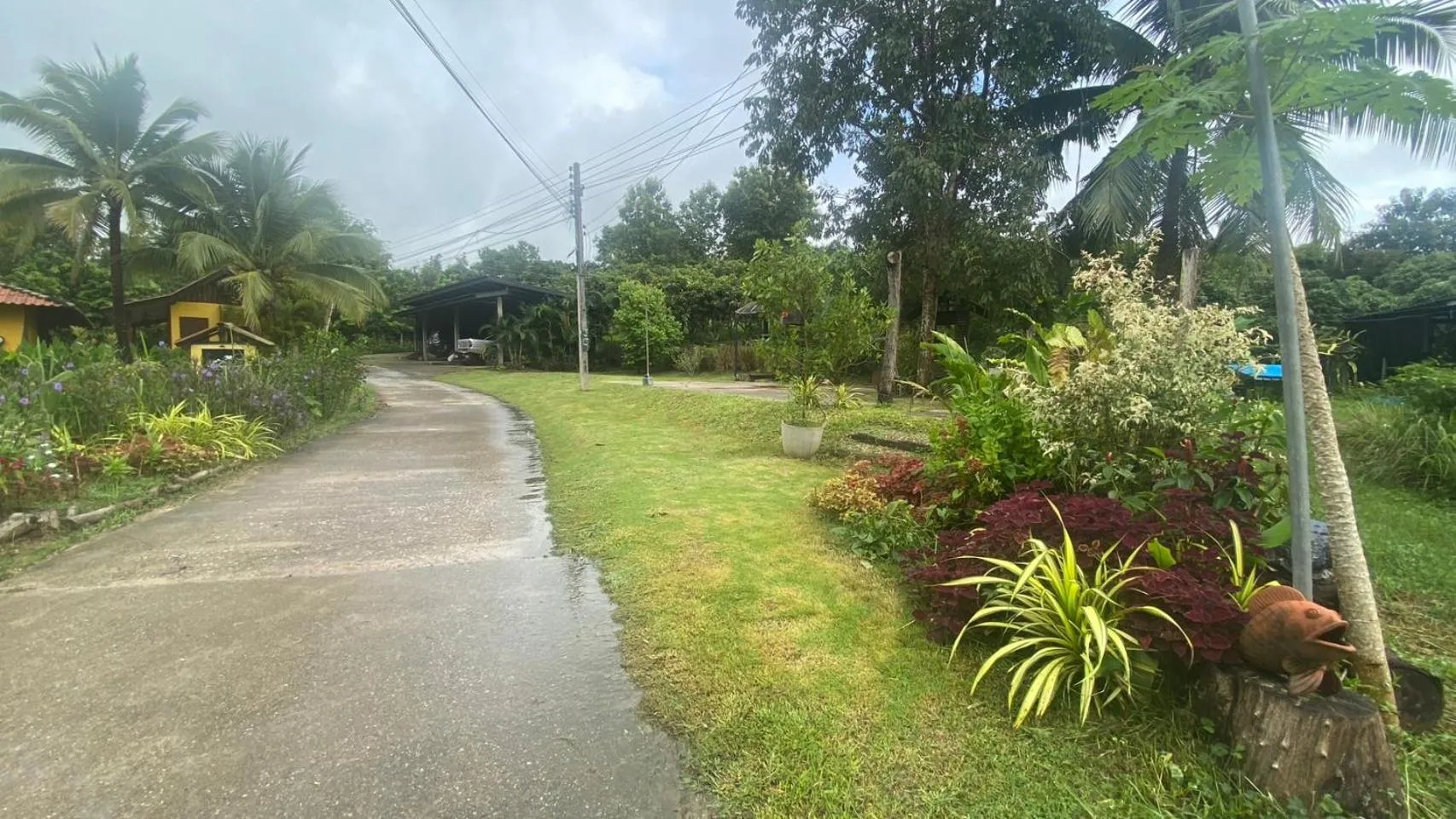 Garden in Nokkamin Home Chiang Dao
