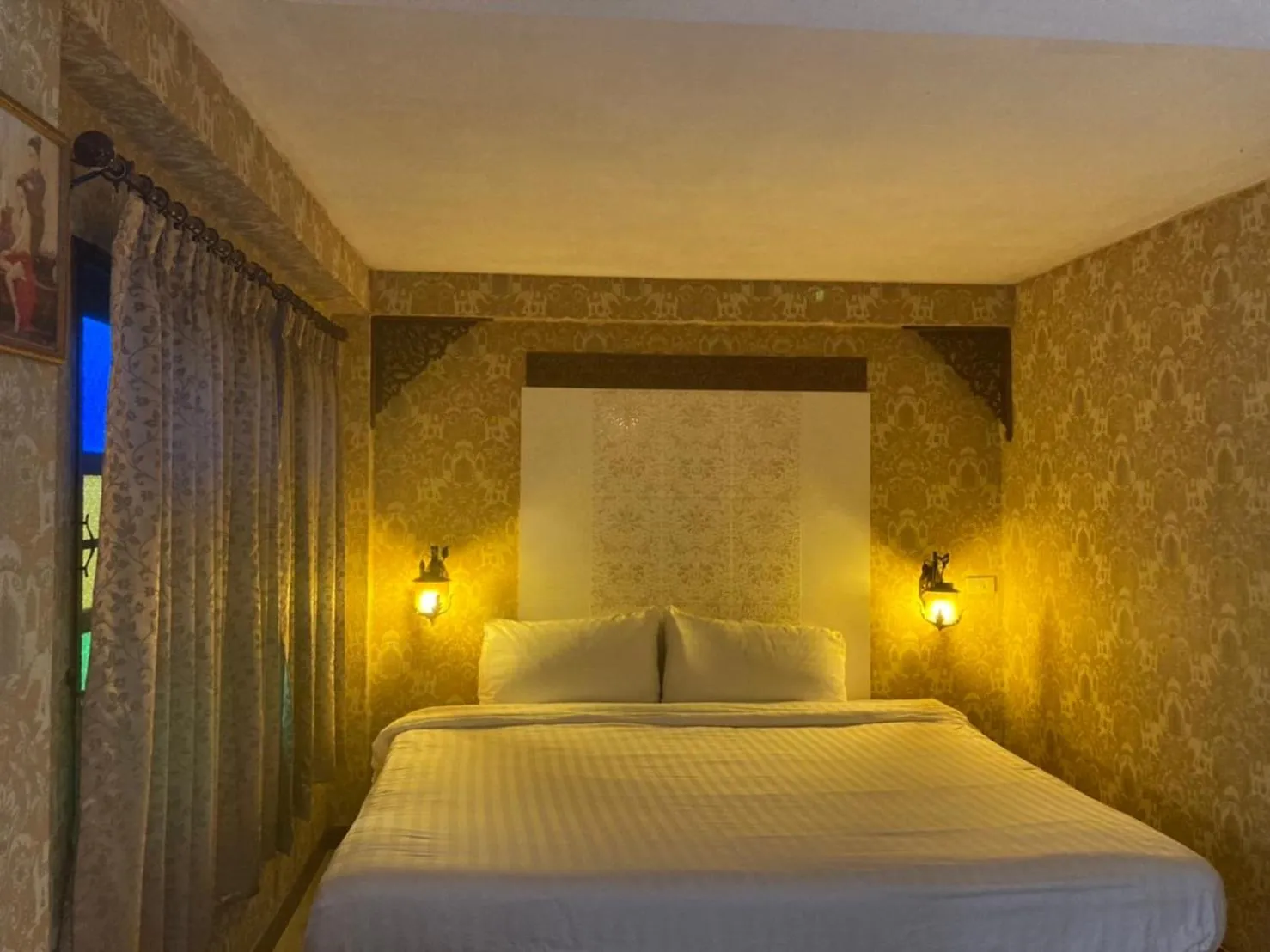 Bed in Nokkamin Home Chiang Dao