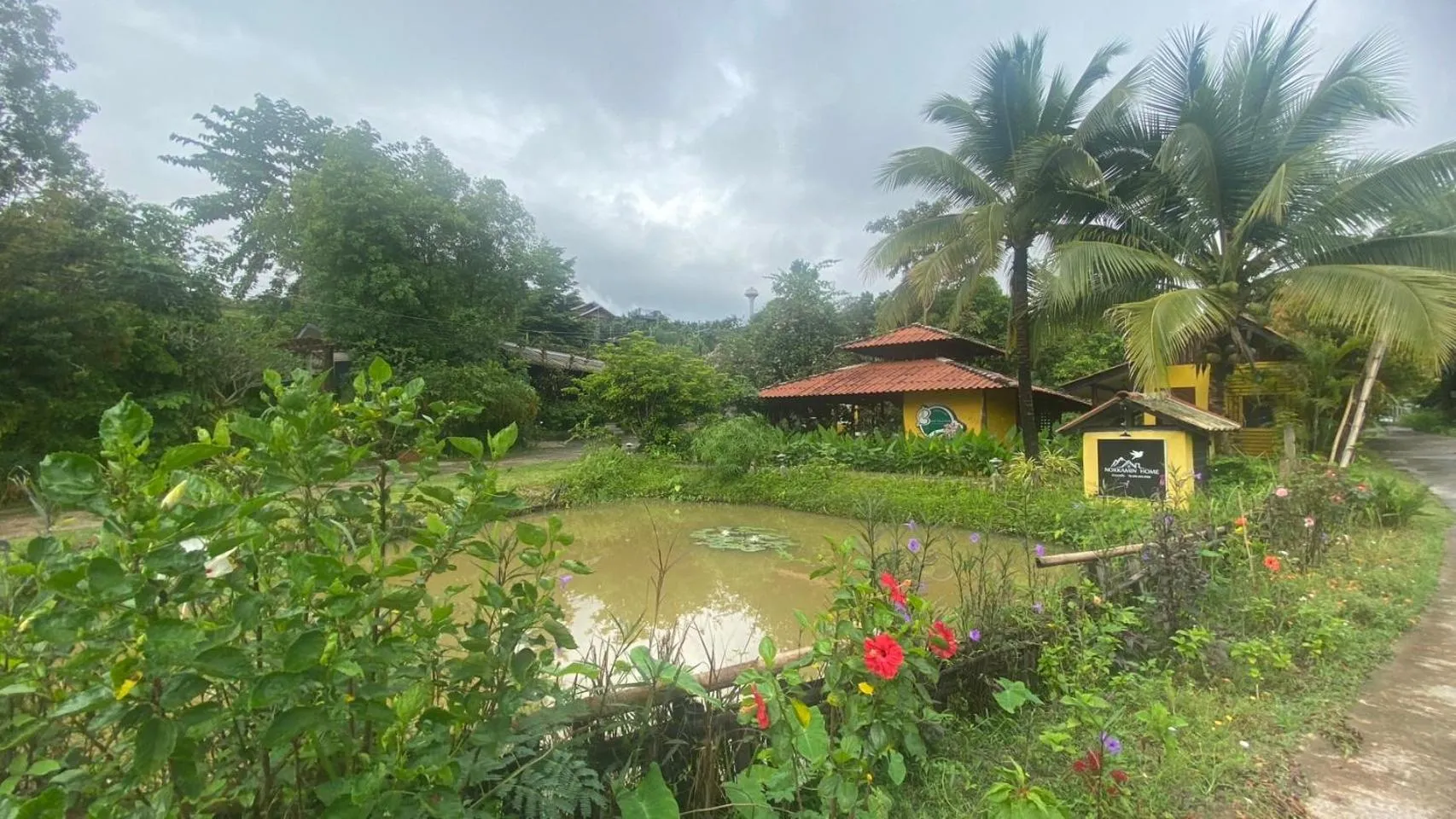 Lake view in Nokkamin Home Chiang Dao