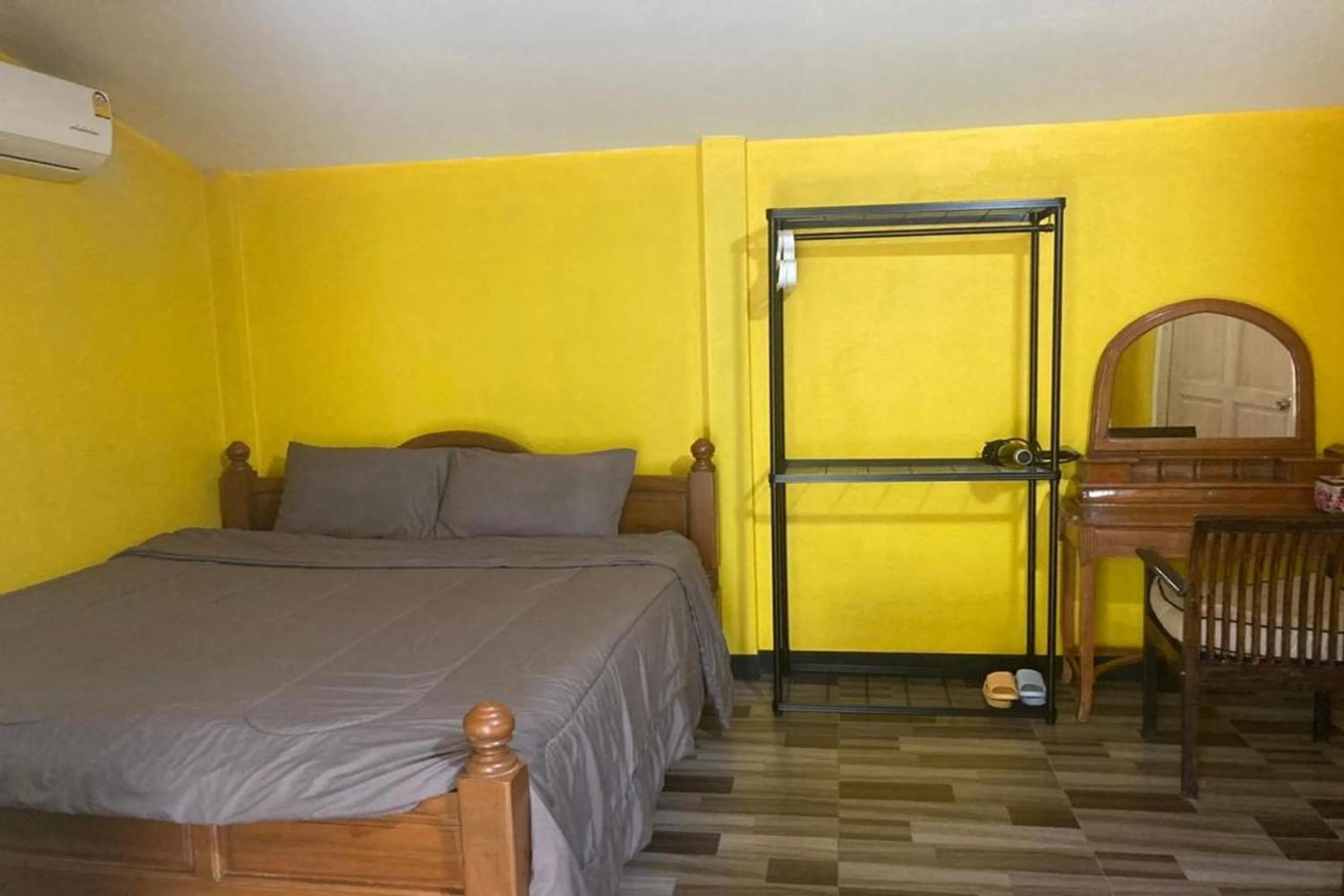 Bed in Nokkamin Home Chiang Dao