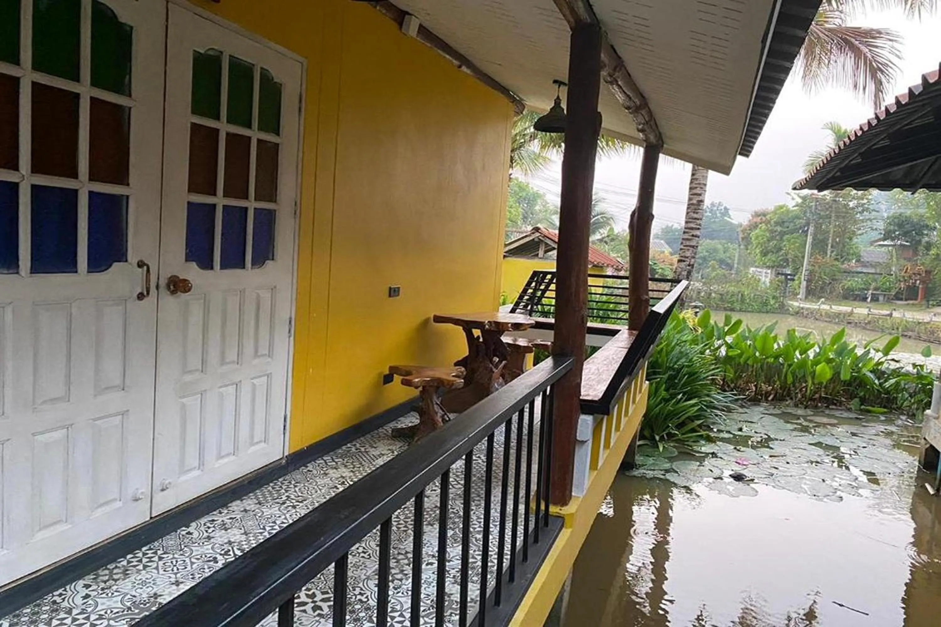 Balcony/Terrace in Nokkamin Home Chiang Dao
